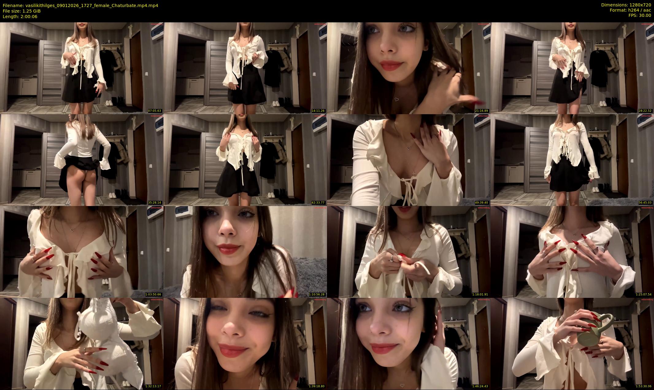 vasilikithilges — 121 minute Chaturbate female cam show recording, 720p, Jan 9, 2026