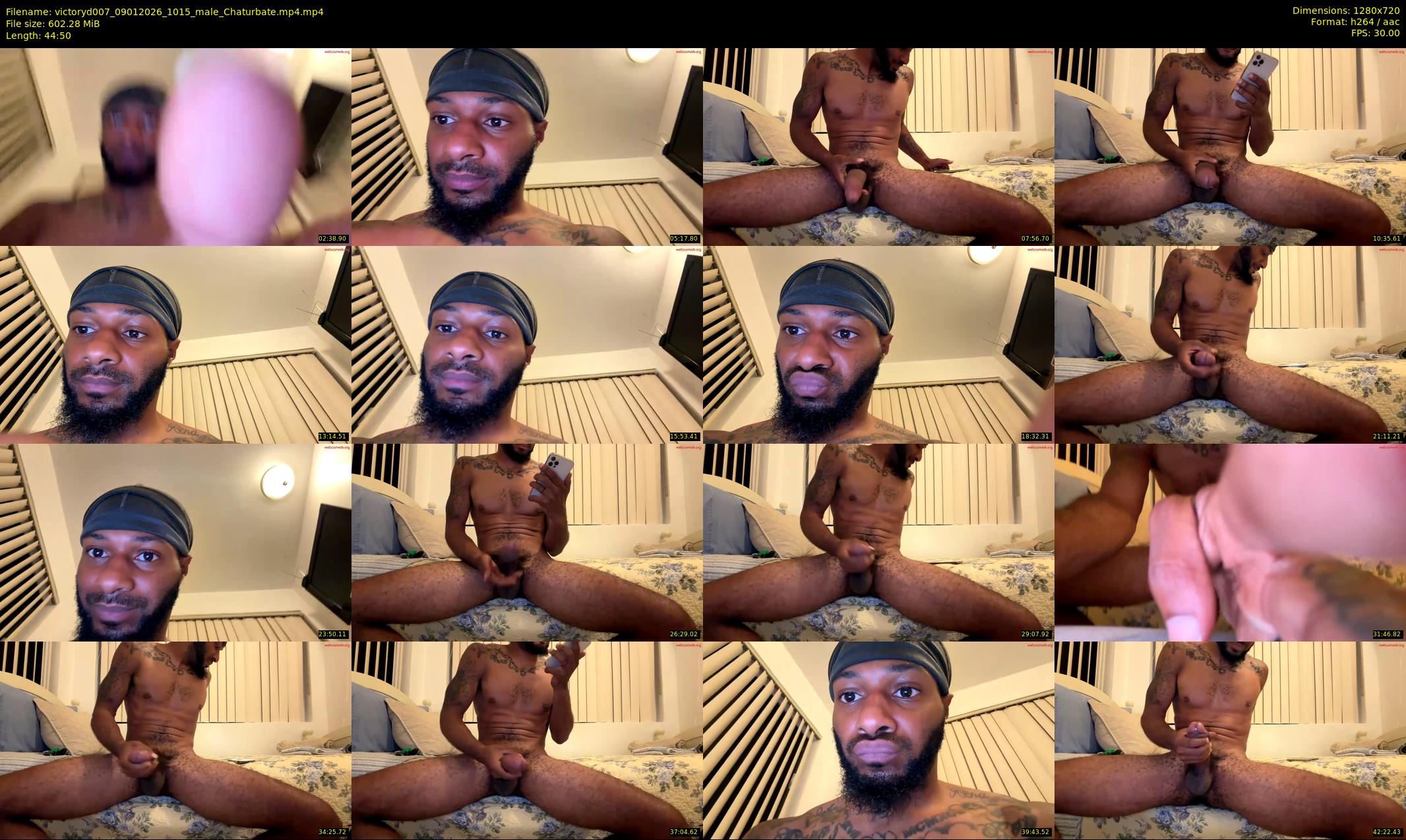victoryd007 — 45 minute Chaturbate male cam show recording, 720p, Jan 9, 2026