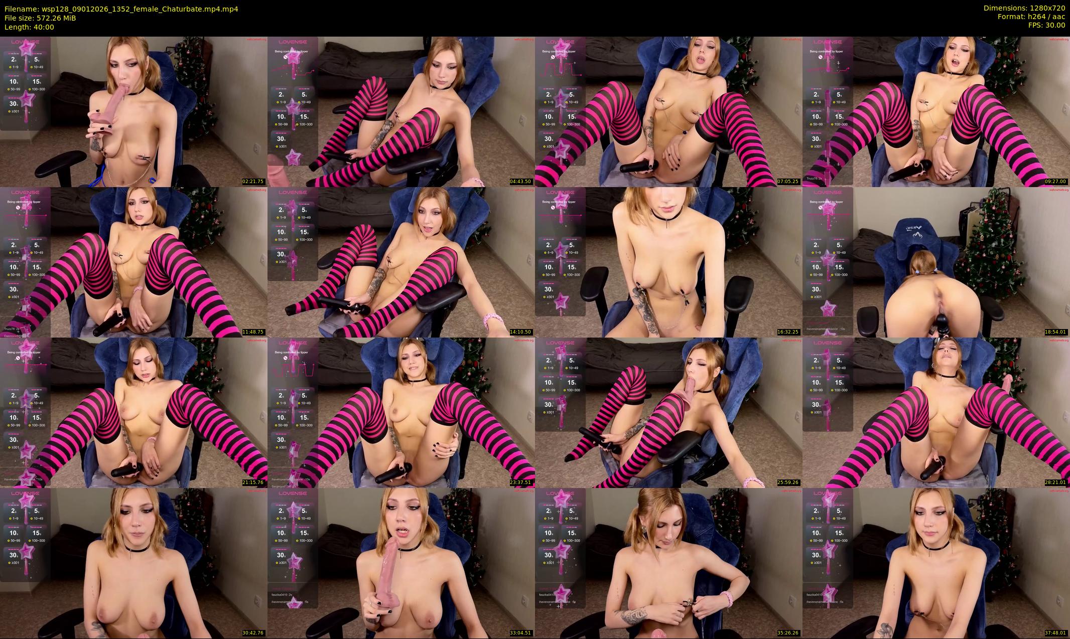 wsp128 — 40 minute Chaturbate couple cam show recording, 720p, Jan 9, 2026