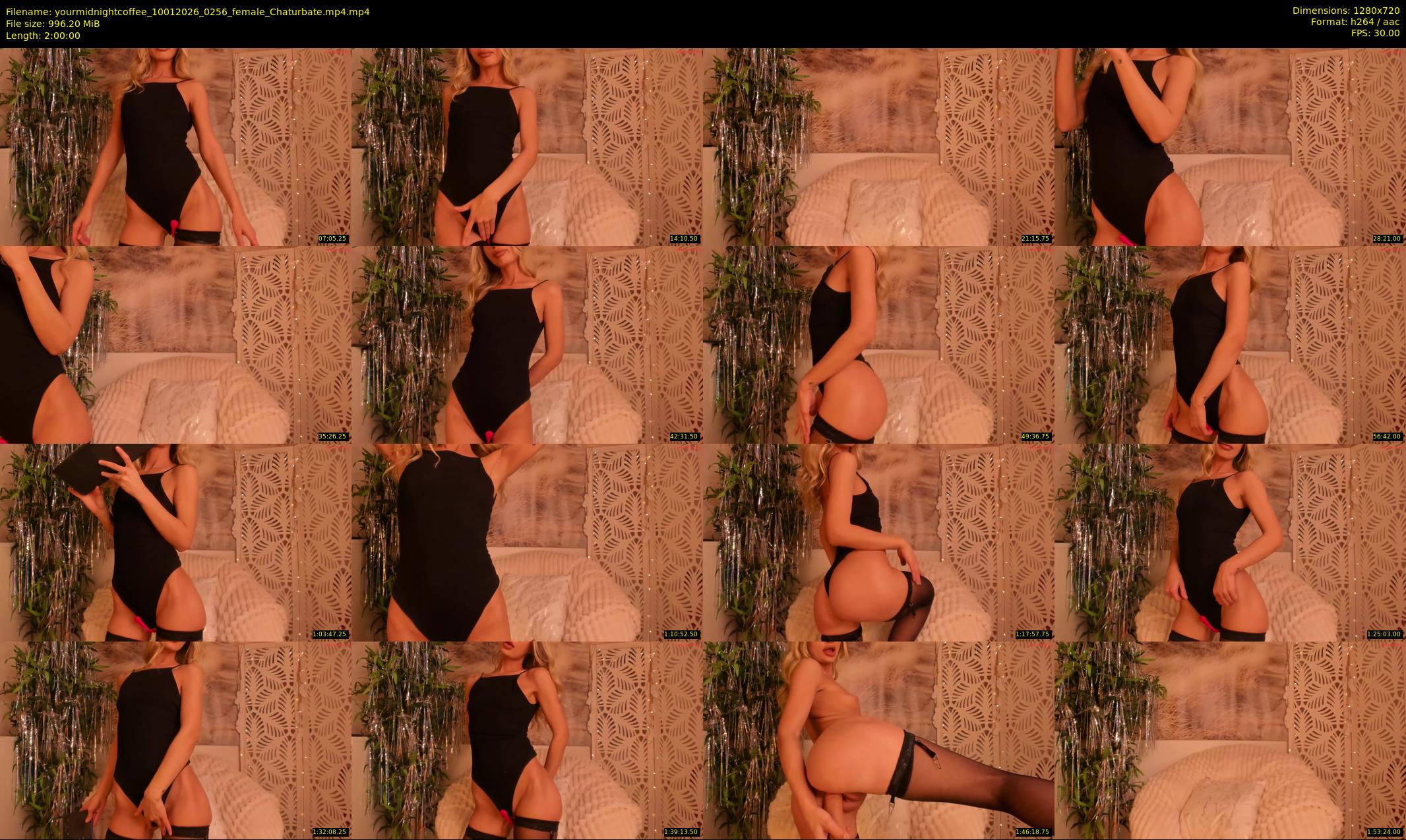 yourmidnightcoffee — 120 minute Chaturbate female cam show recording, 720p, Jan 10, 2026