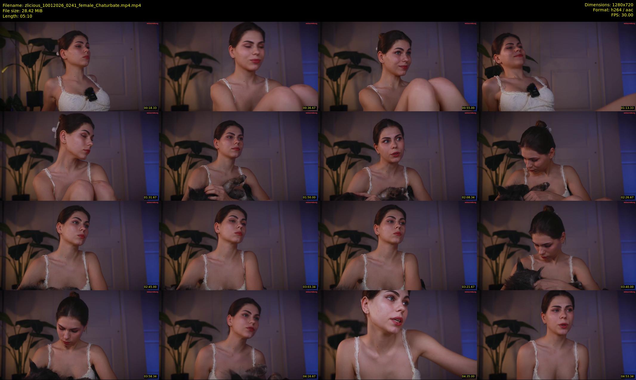 zlicious — 6 minute Chaturbate female cam show recording, 720p, Jan 10, 2026