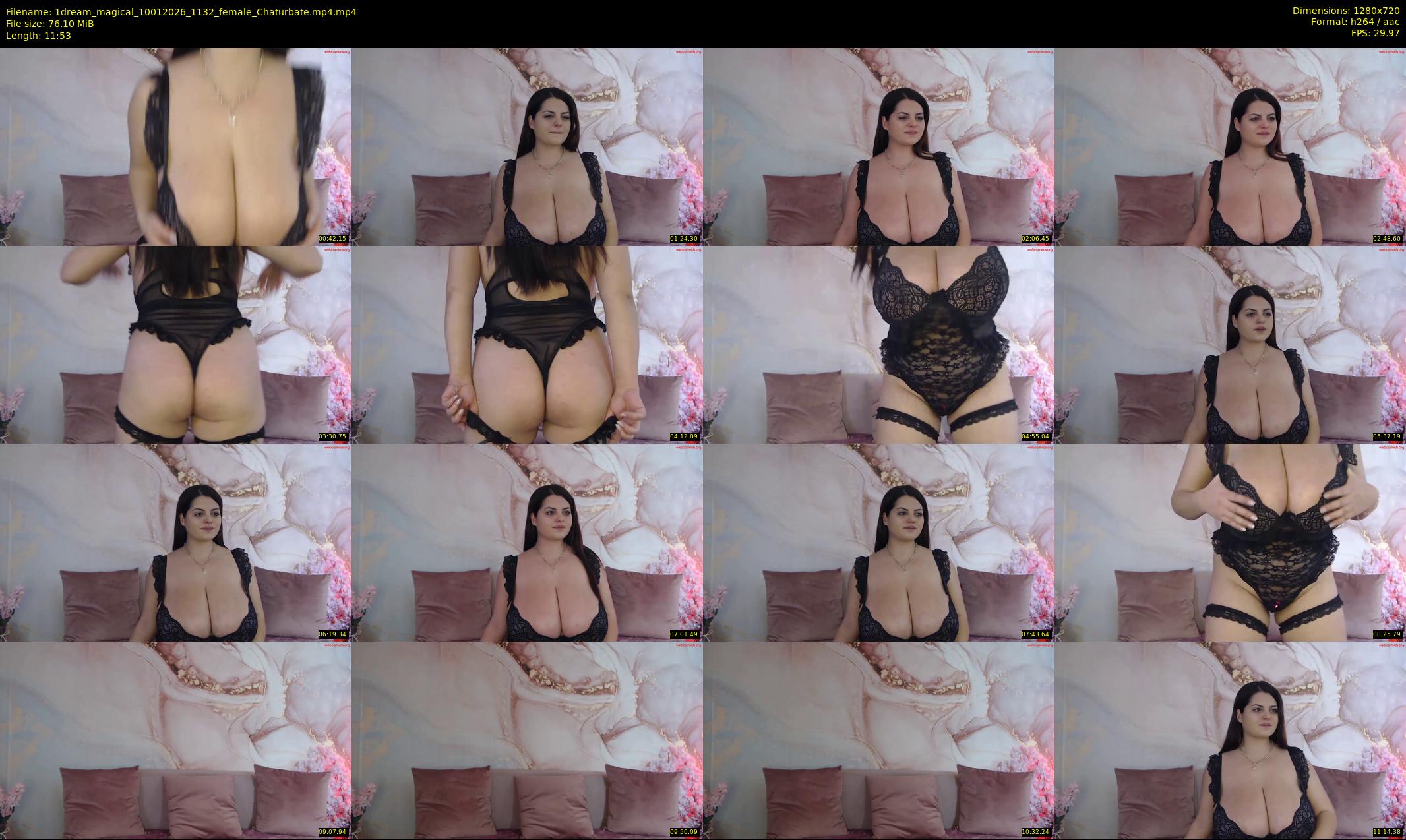 1dream_magical — 12 minute Chaturbate female cam show recording, 720p, Jan 10, 2026