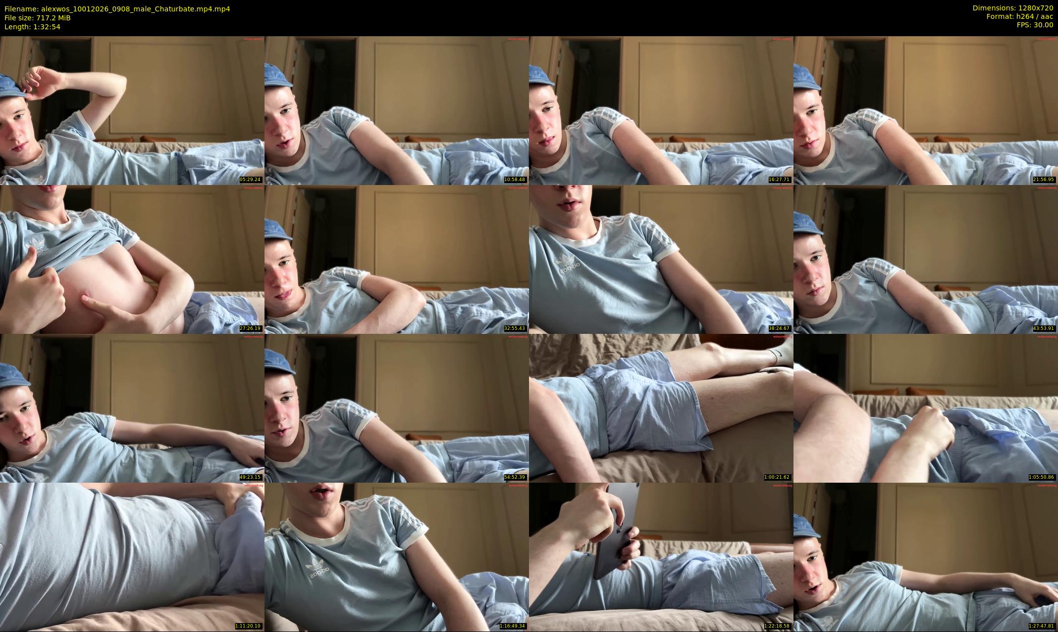 alexwos — 93 minute Chaturbate male cam show recording, 720p, Jan 10, 2026