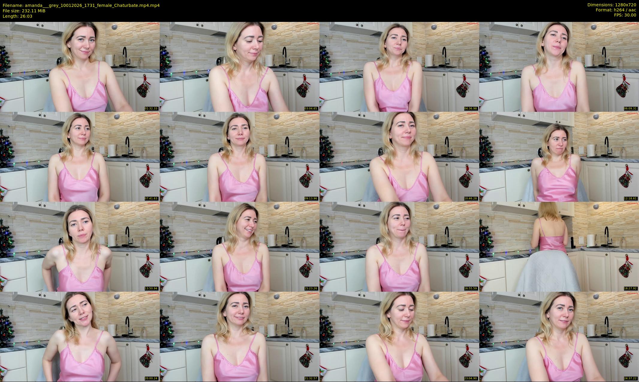 amanda___grey — 27 minute Chaturbate female cam show recording, 720p, Jan 10, 2026