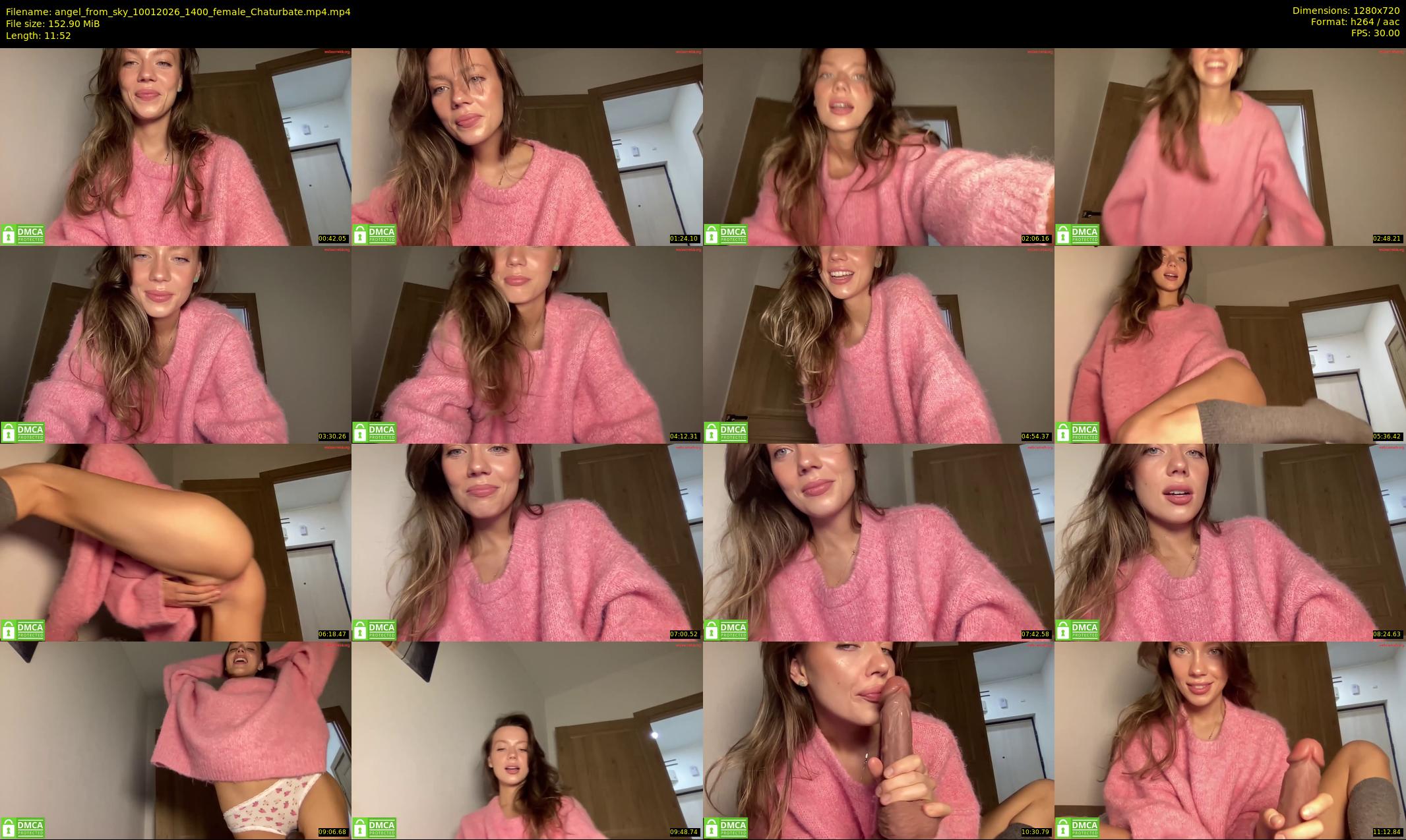 angel_from_sky — 12 minute Chaturbate female cam show recording, 720p, Jan 10, 2026