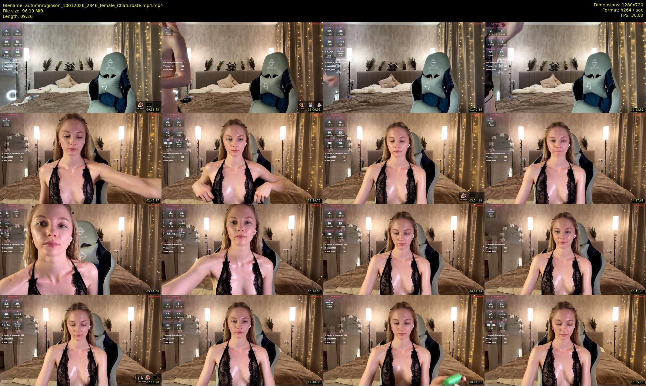 autumnroginson — 10 minute Chaturbate female cam show recording, 720p, Jan 10, 2026