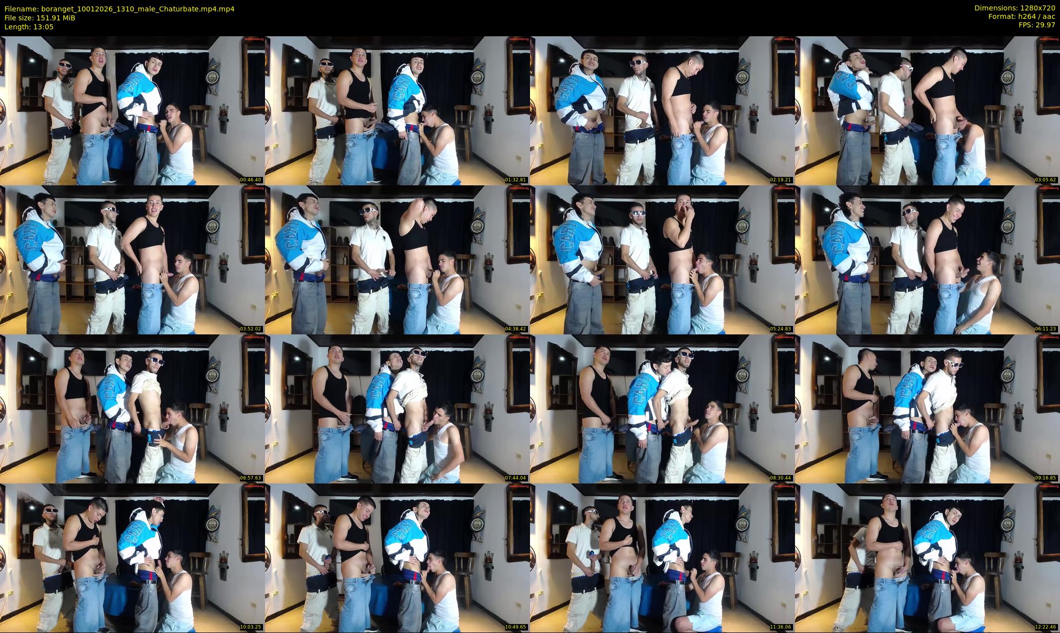 boranget — 14 minute Chaturbate male cam show recording, 720p, Jan 10, 2026