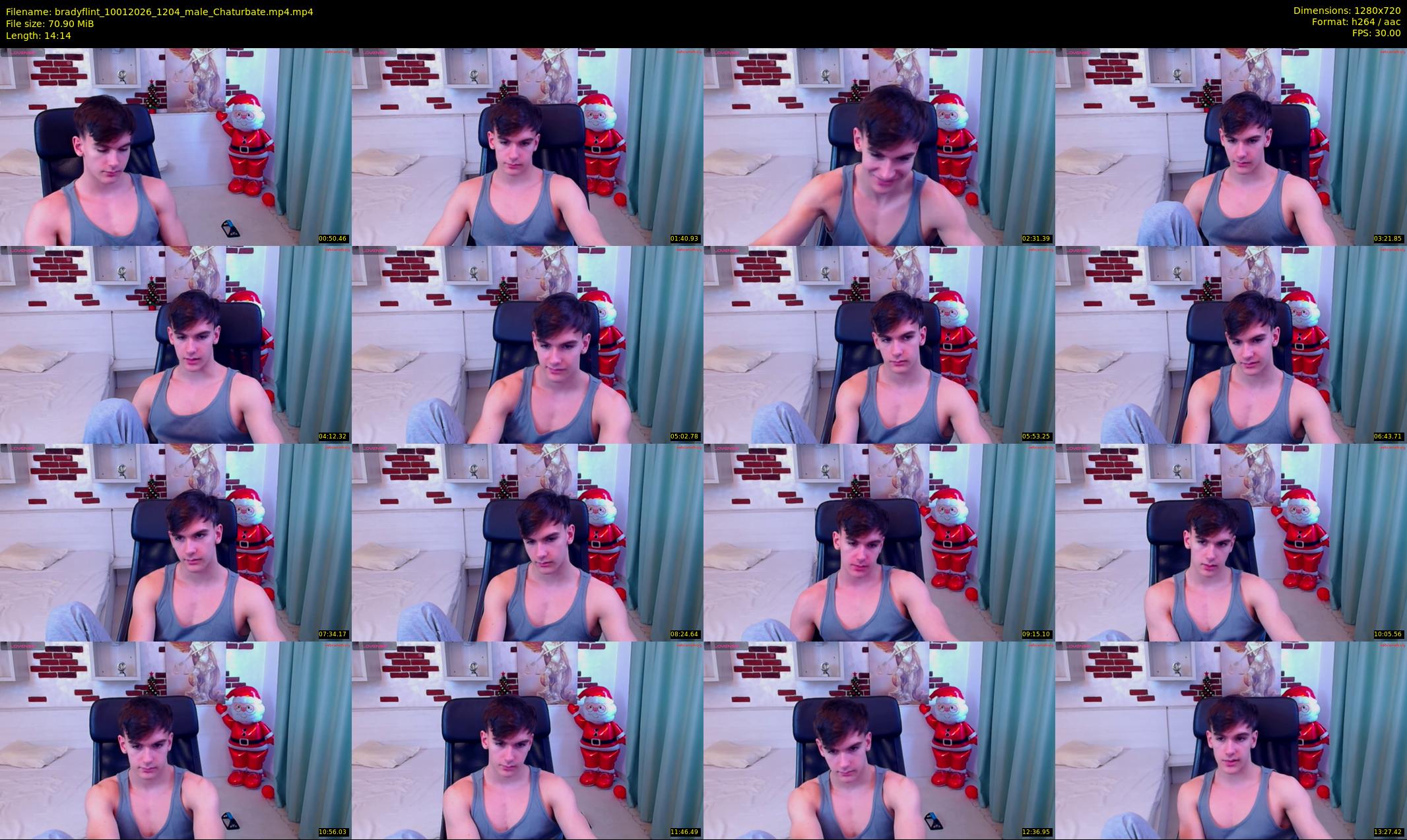 bradyflint — 15 minute Chaturbate male cam show recording, 720p, Jan 10, 2026