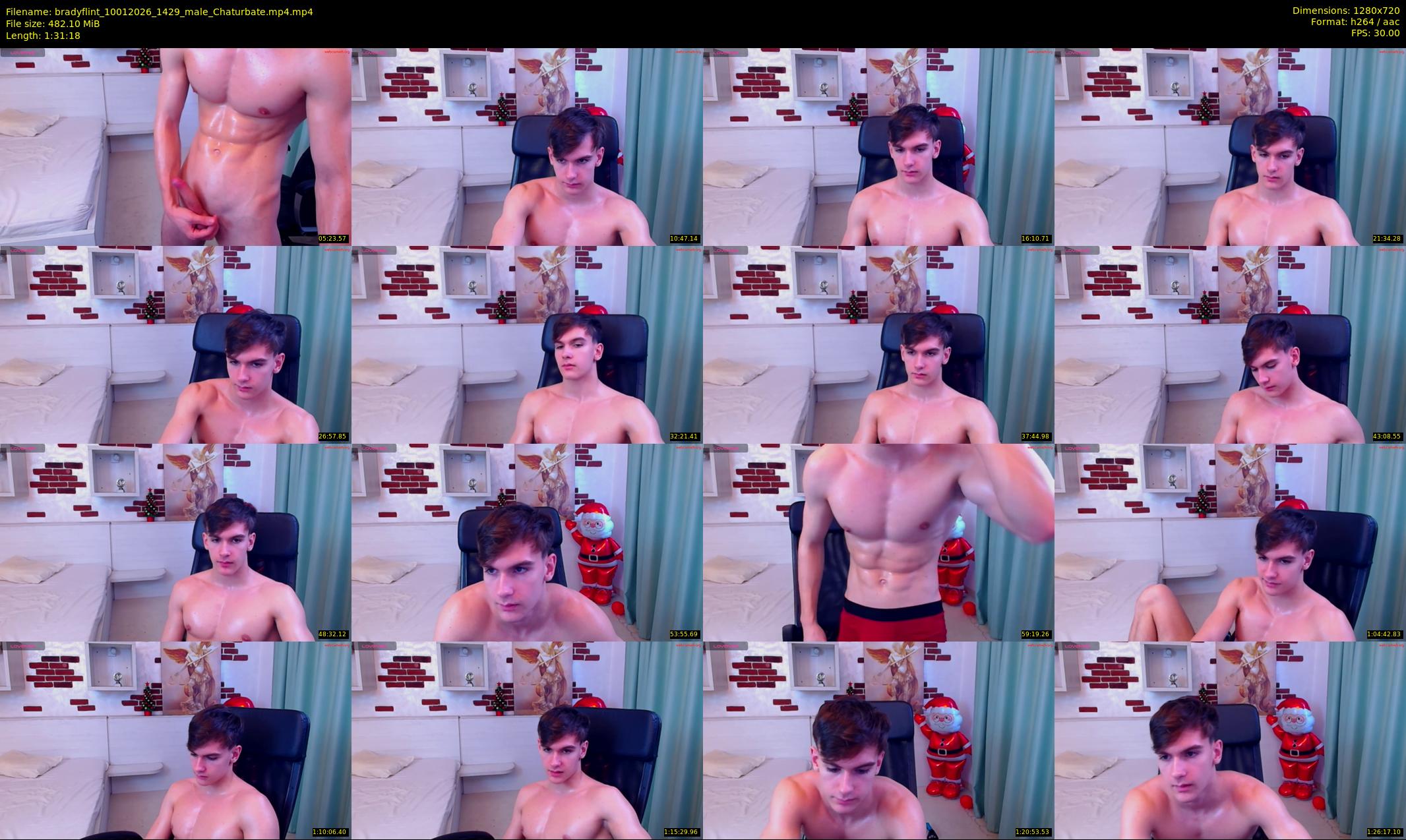 bradyflint — 92 minute Chaturbate male cam show recording, 720p, Jan 10, 2026