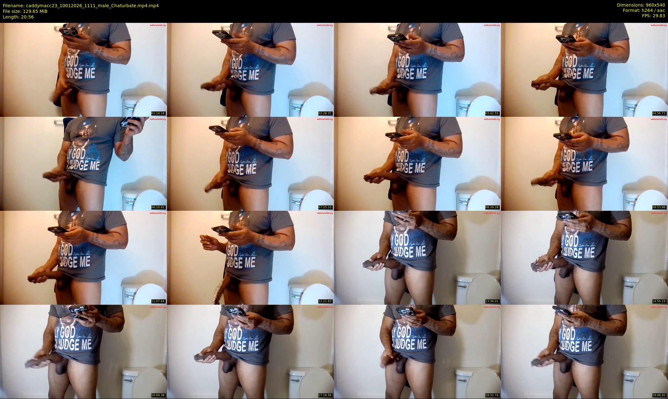 caddymacc23 — 21 minute Chaturbate male cam show recording, 480p, Jan 10, 2026