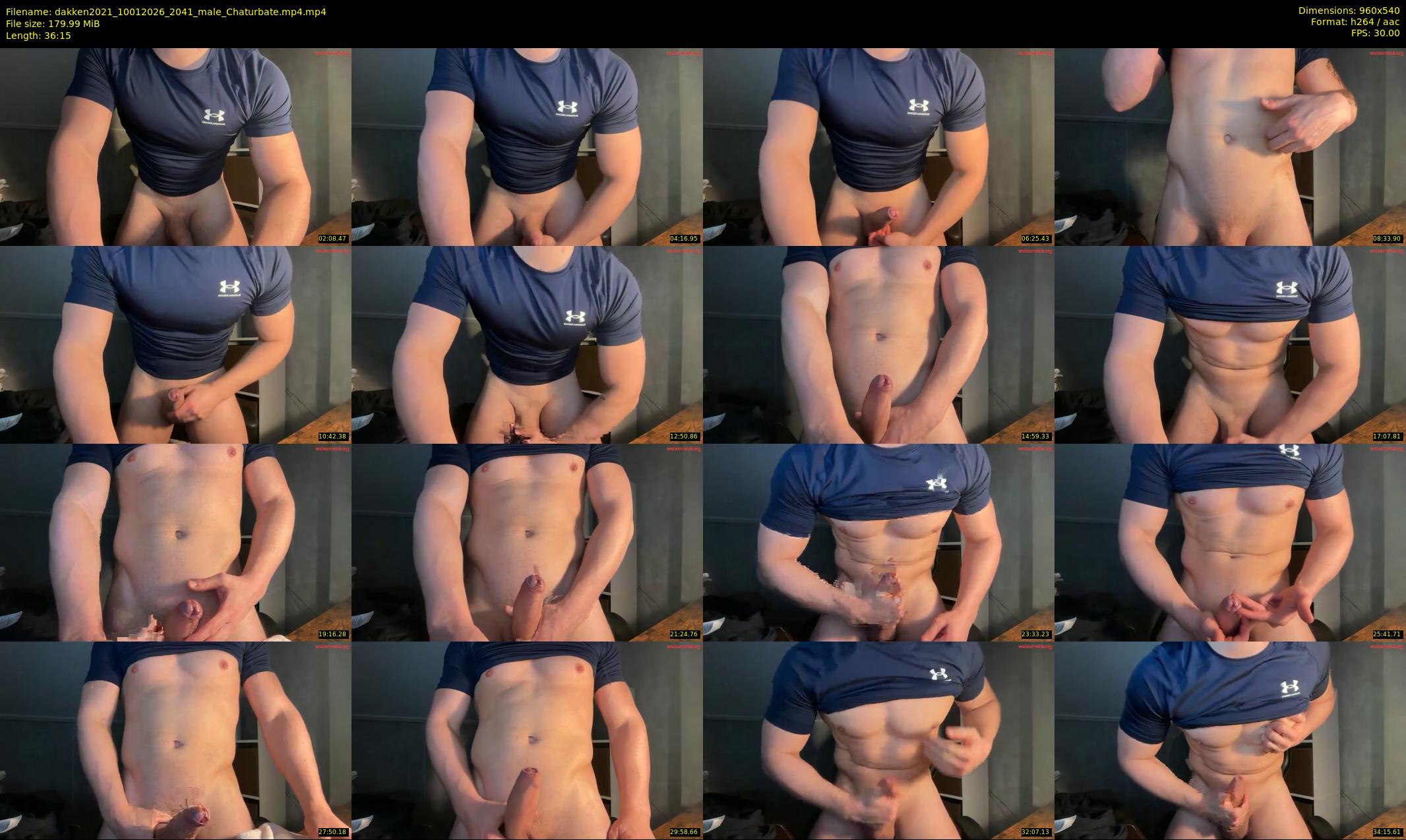 dakken2021 — 37 minute Chaturbate male cam show recording, 480p, Jan 10, 2026