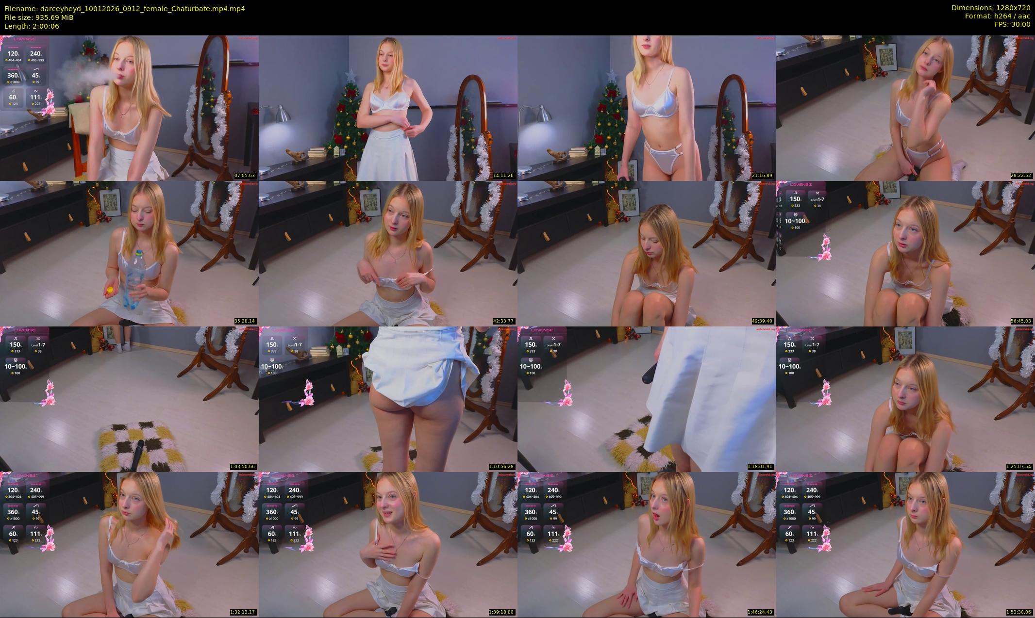darceyheyd — 121 minute Chaturbate female cam show recording, 720p, Jan 10, 2026