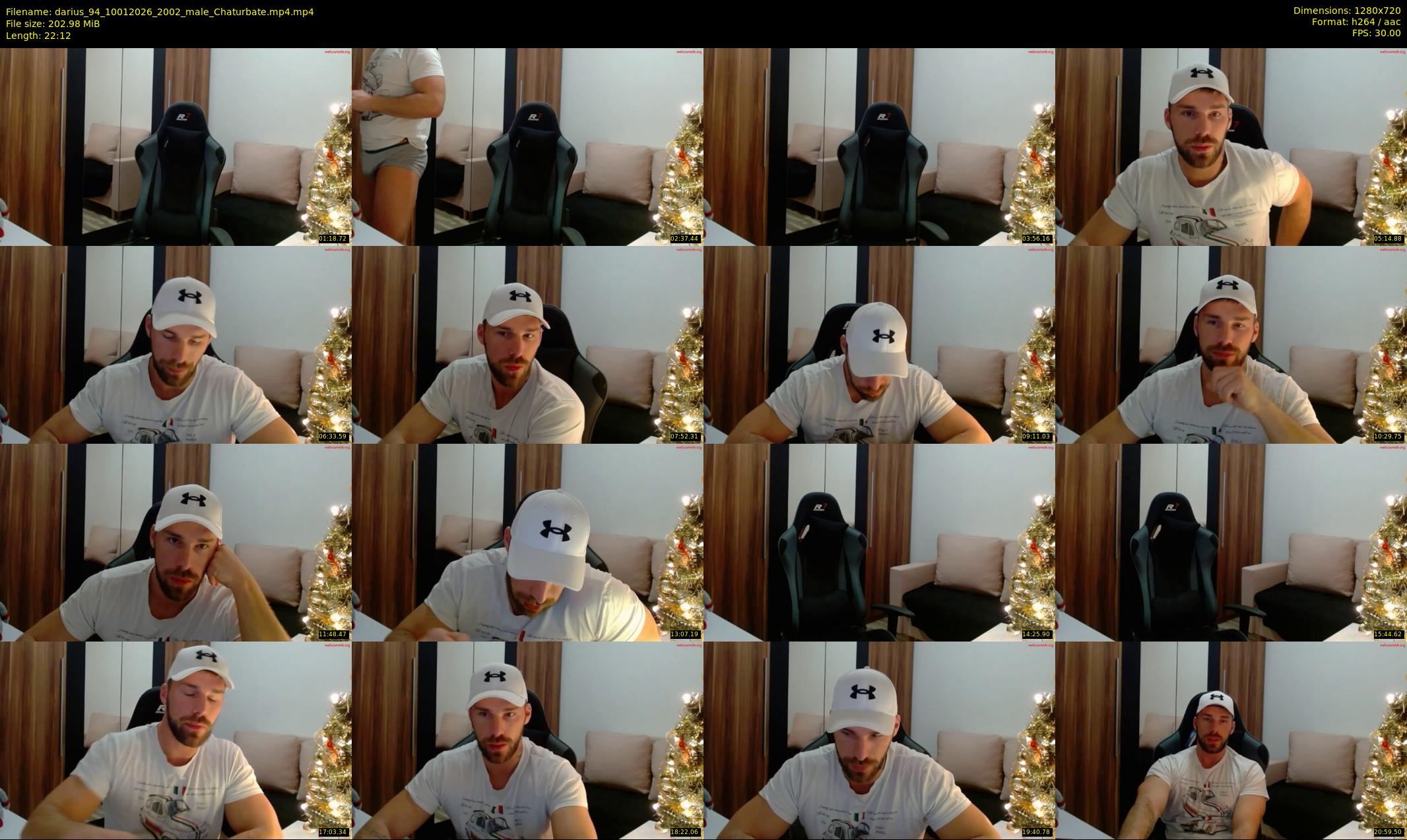 darius_94 — 23 minute Chaturbate male cam show recording, 720p, Jan 10, 2026