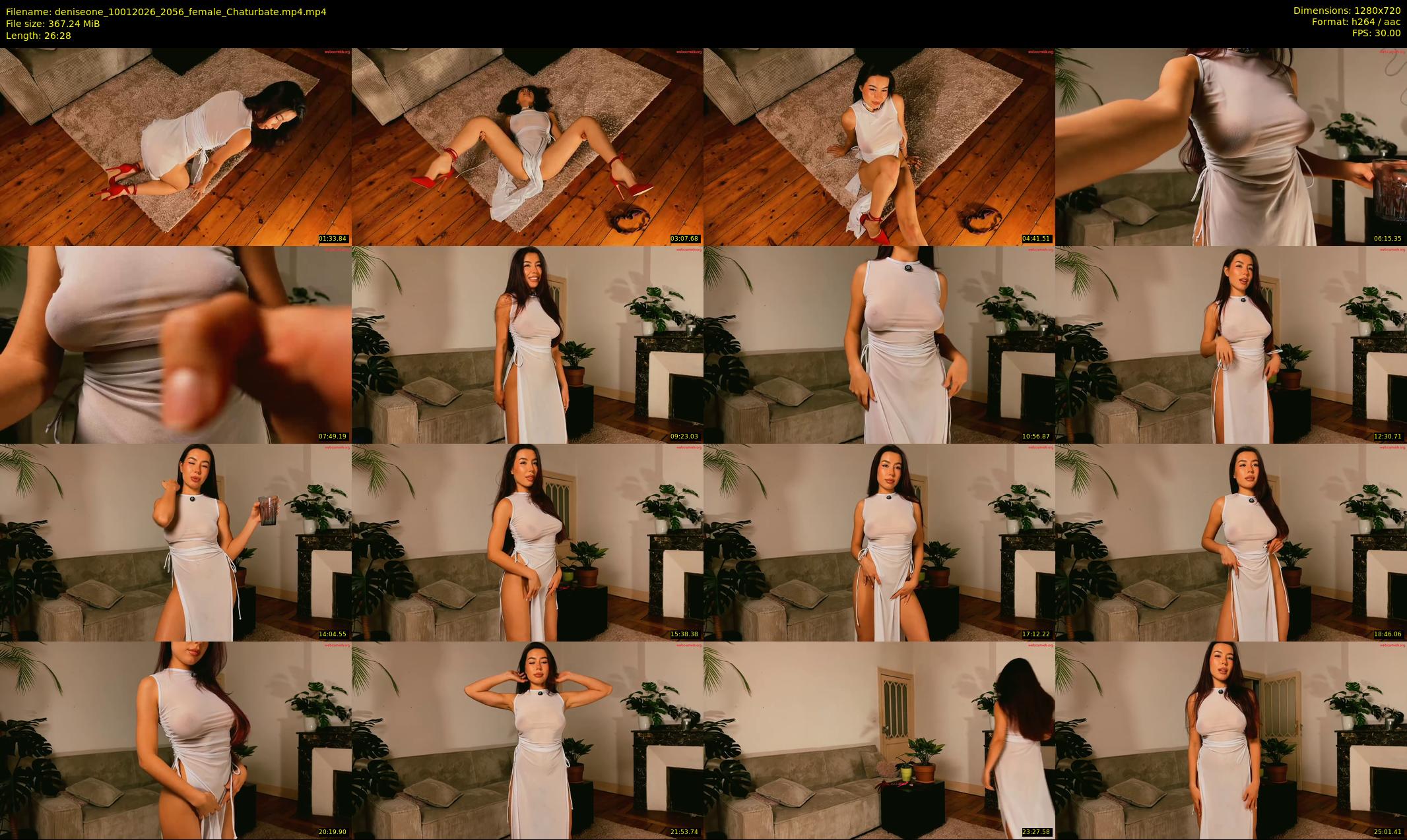 deniseone — 27 minute Chaturbate female cam show recording, 720p, Jan 10, 2026