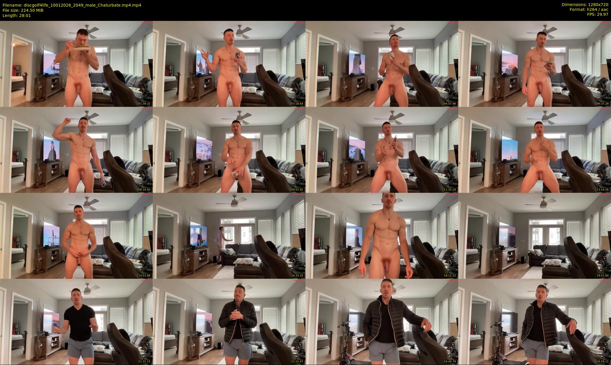 discgolf4life — 29 minute Chaturbate male cam show recording, 720p, Jan 10, 2026
