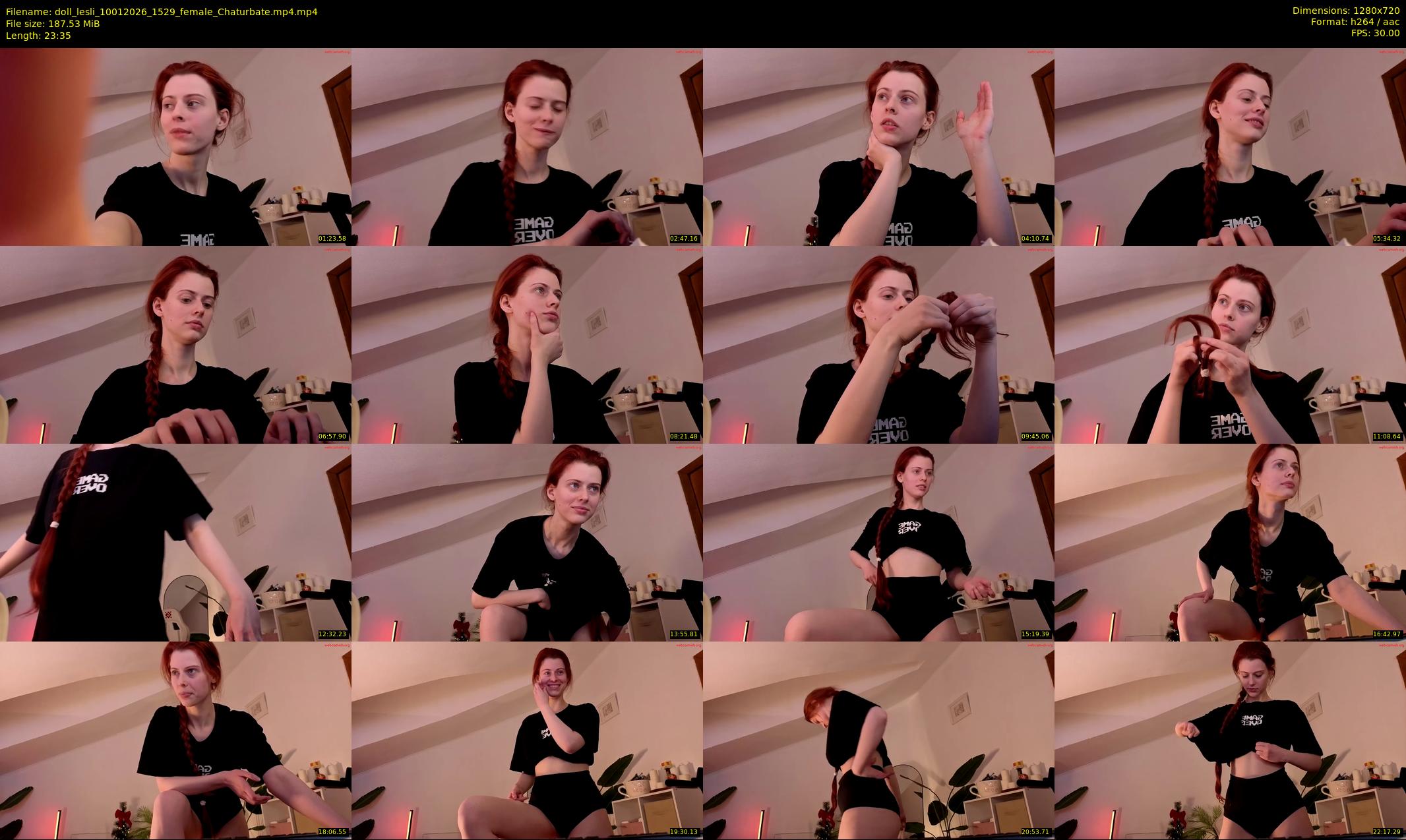 doll_lesli — 24 minute Chaturbate female cam show recording, 720p, Jan 10, 2026