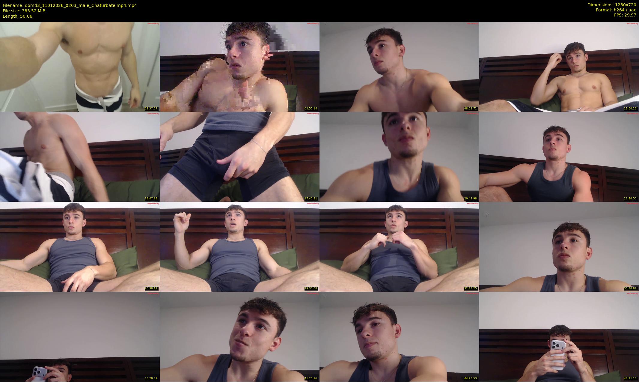 domd3 — 51 minute Chaturbate male cam show recording, 720p, Jan 11, 2026