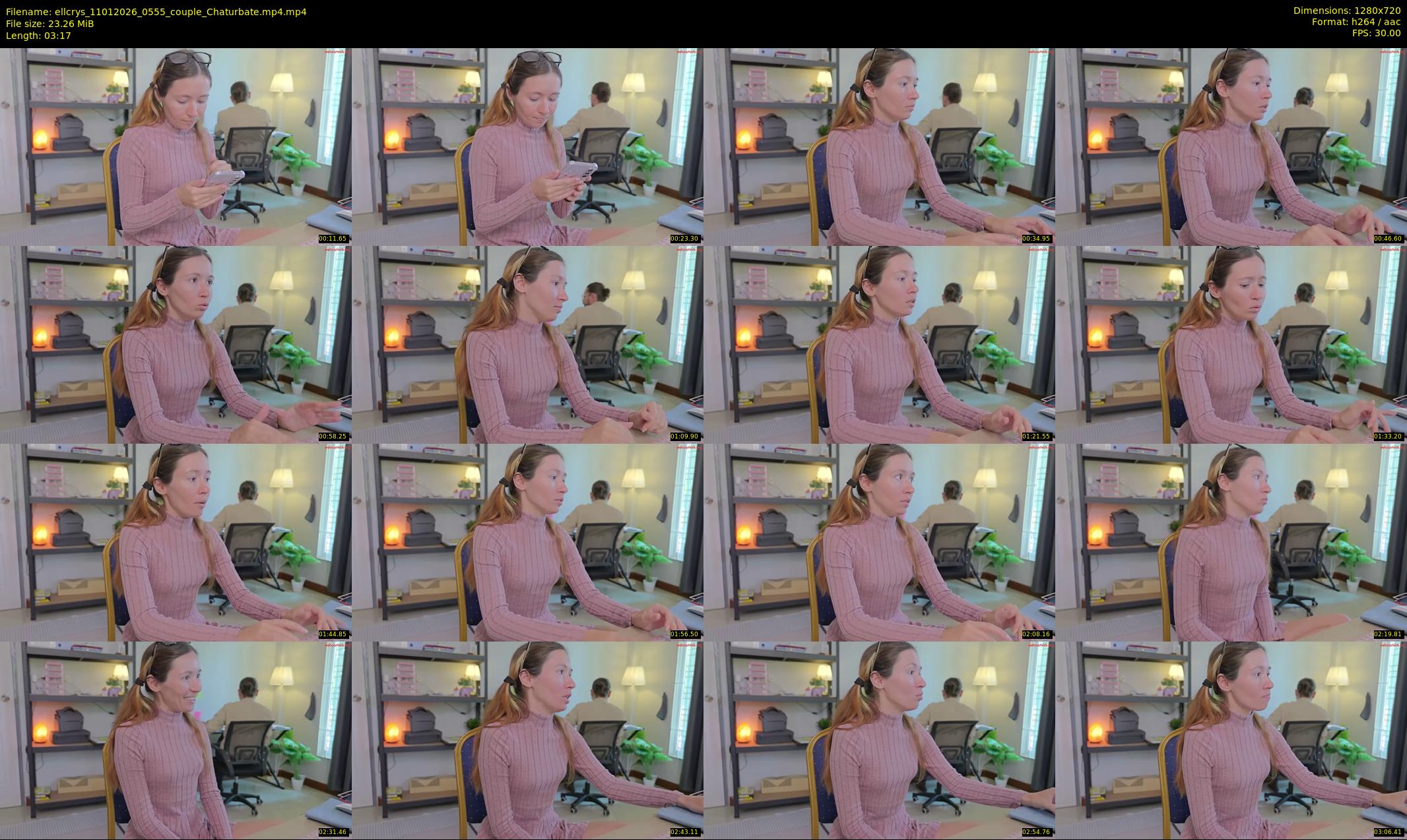 ellcrys — 4 minute Chaturbate couple cam show recording, 720p, Jan 11, 2026