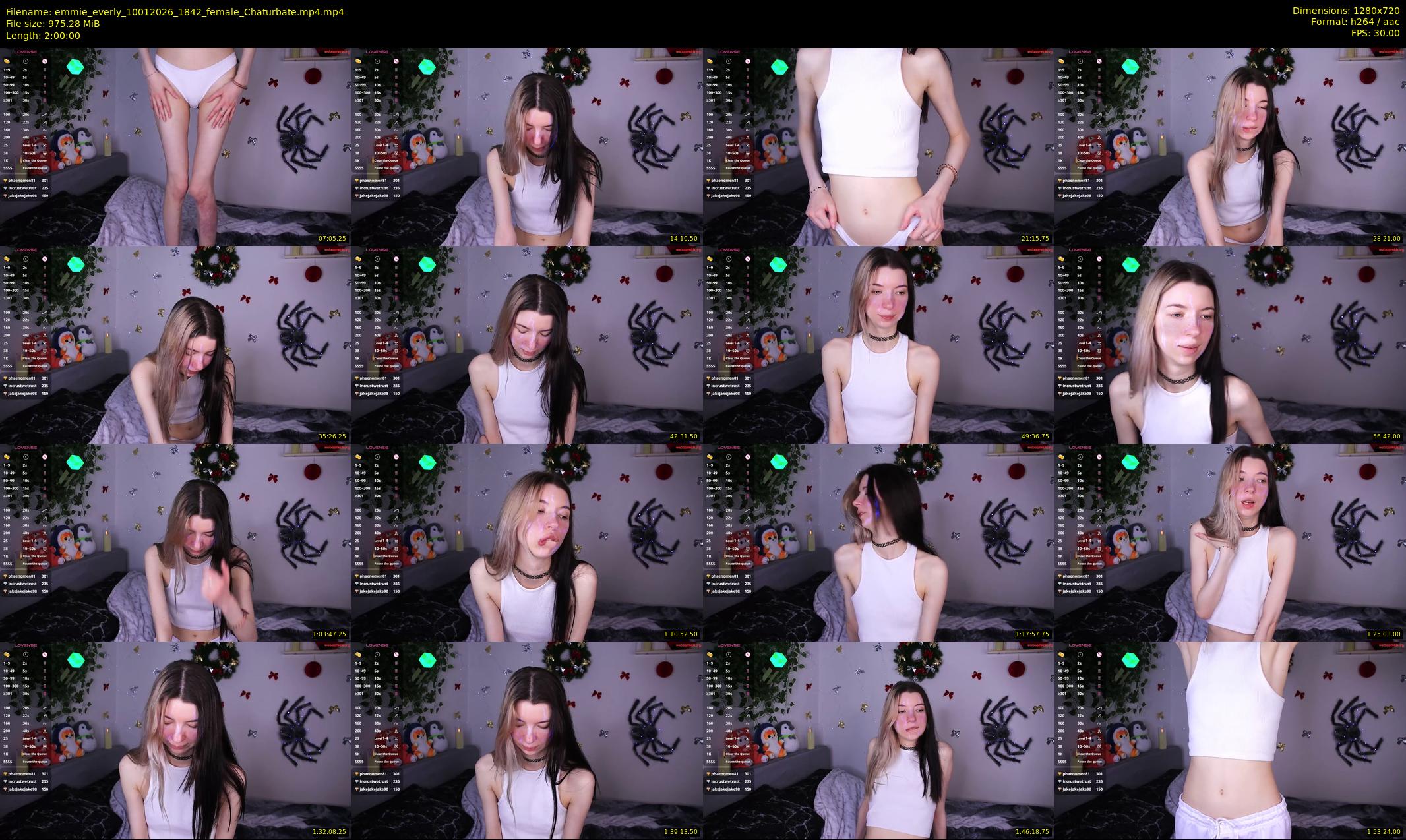 emmie_everly — 120 minute Chaturbate female cam show recording, 720p, Jan 10, 2026