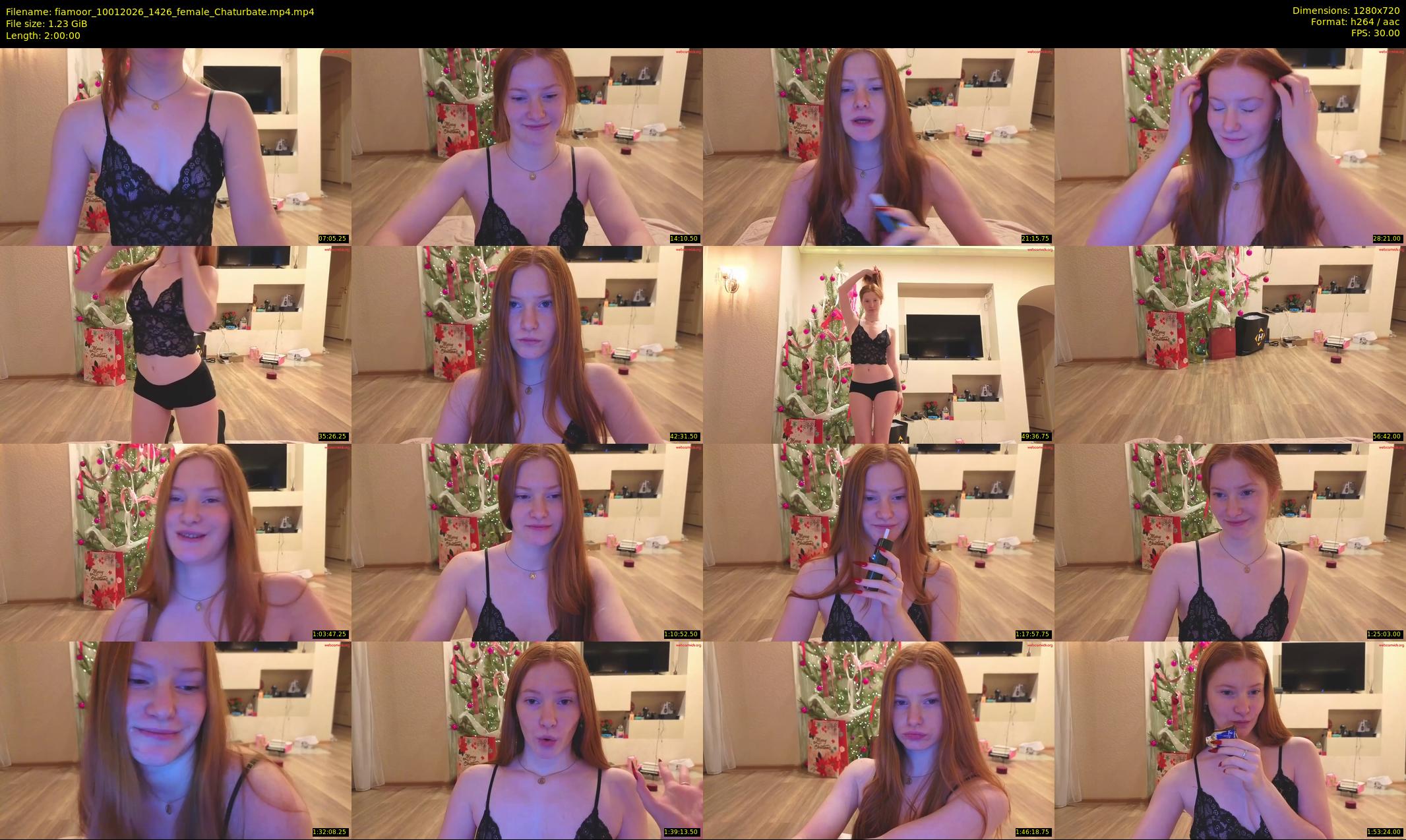 fiamoor — 120 minute Chaturbate female cam show recording, 720p, Jan 10, 2026