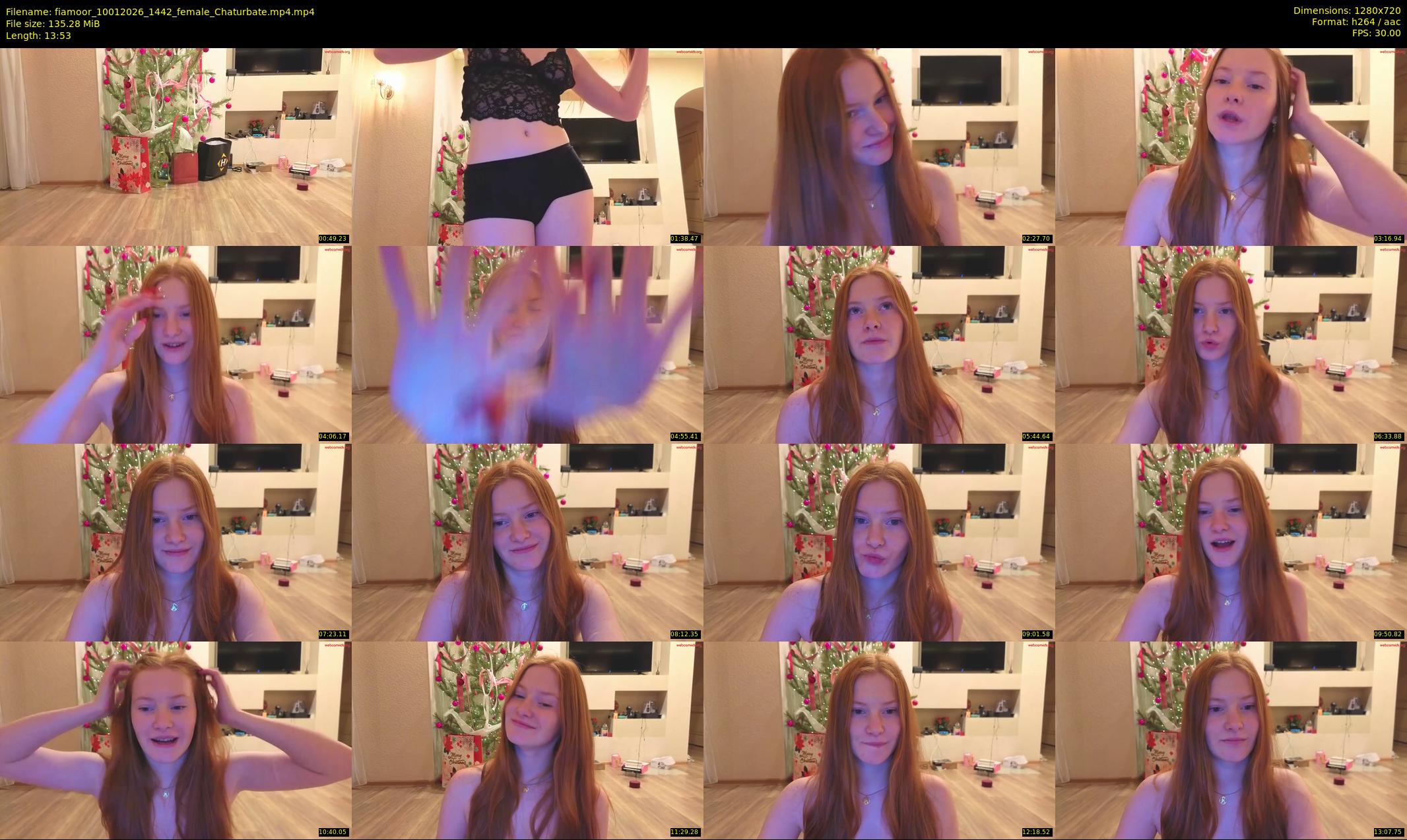 fiamoor — 14 minute Chaturbate female cam show recording, 720p, Jan 10, 2026