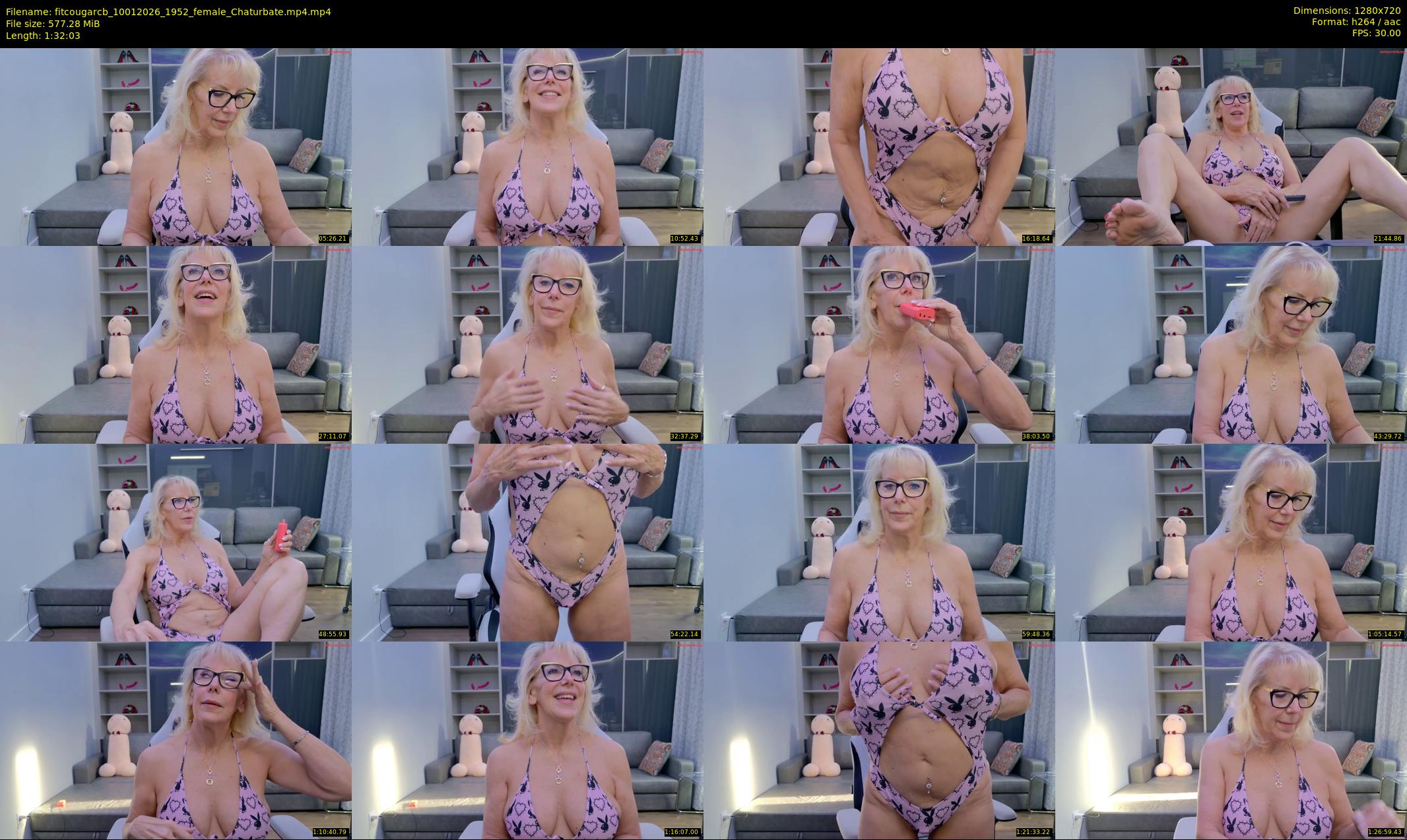 fitcougarcb — 93 minute Chaturbate female cam show recording, 720p, Jan 10, 2026