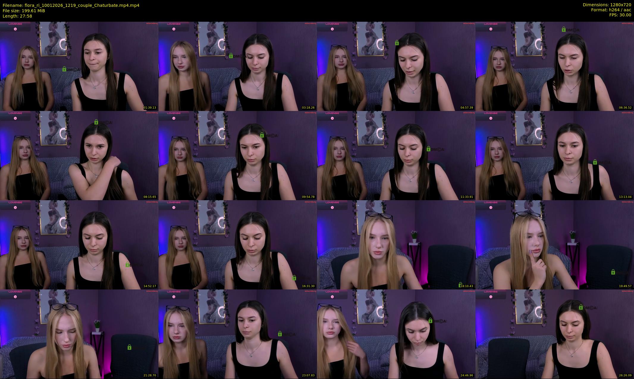 flora_ri — 28 minute Chaturbate female cam show recording, 720p, Jan 10, 2026