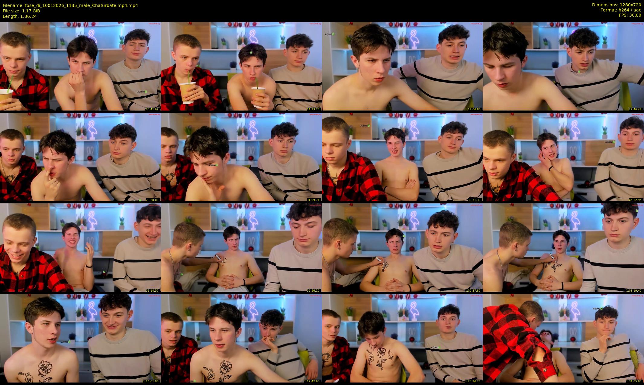 fose_di — 97 minute Chaturbate male cam show recording, 720p, Jan 10, 2026