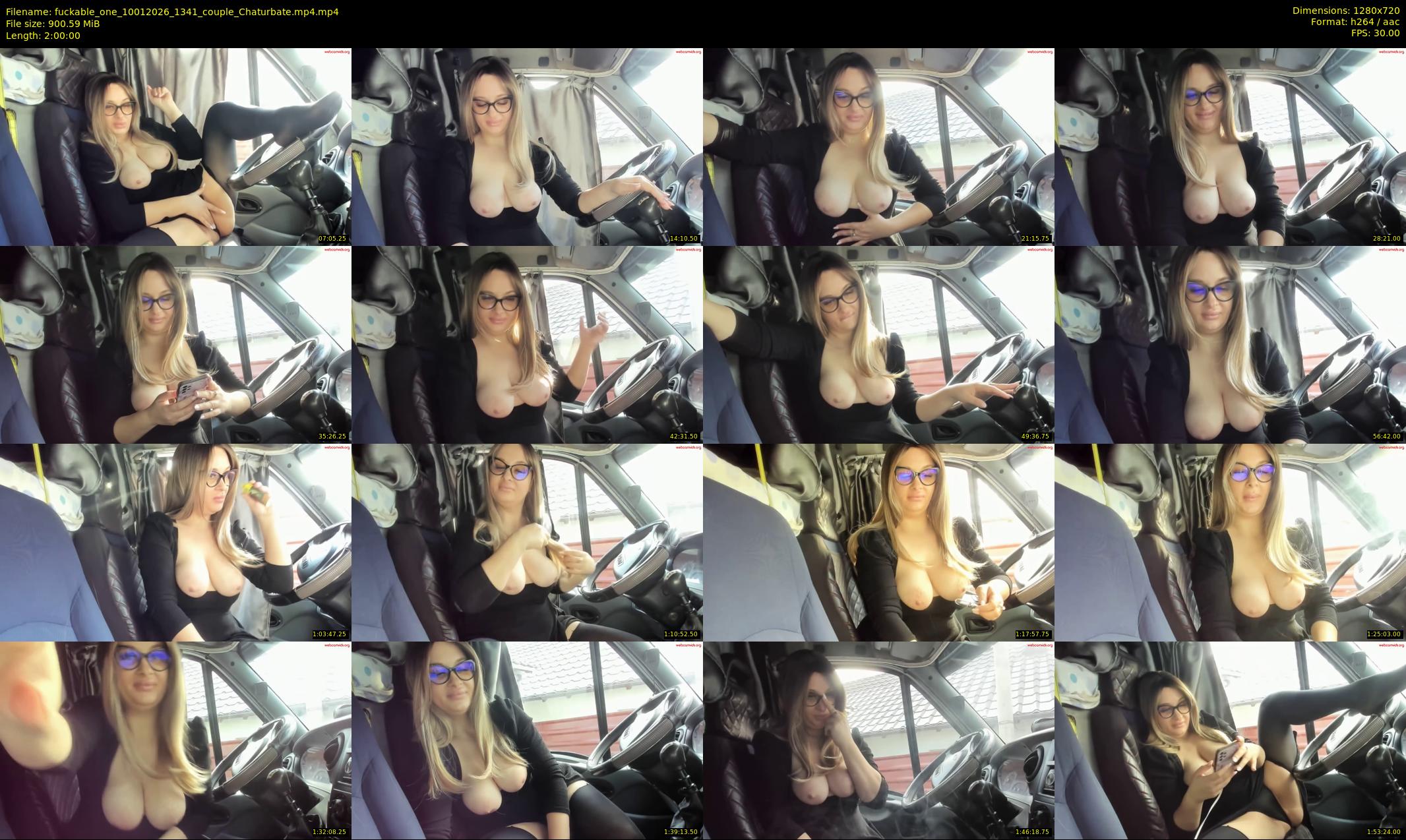 fuckable_one — 120 minute Chaturbate couple cam show recording, 720p, Jan 10, 2026