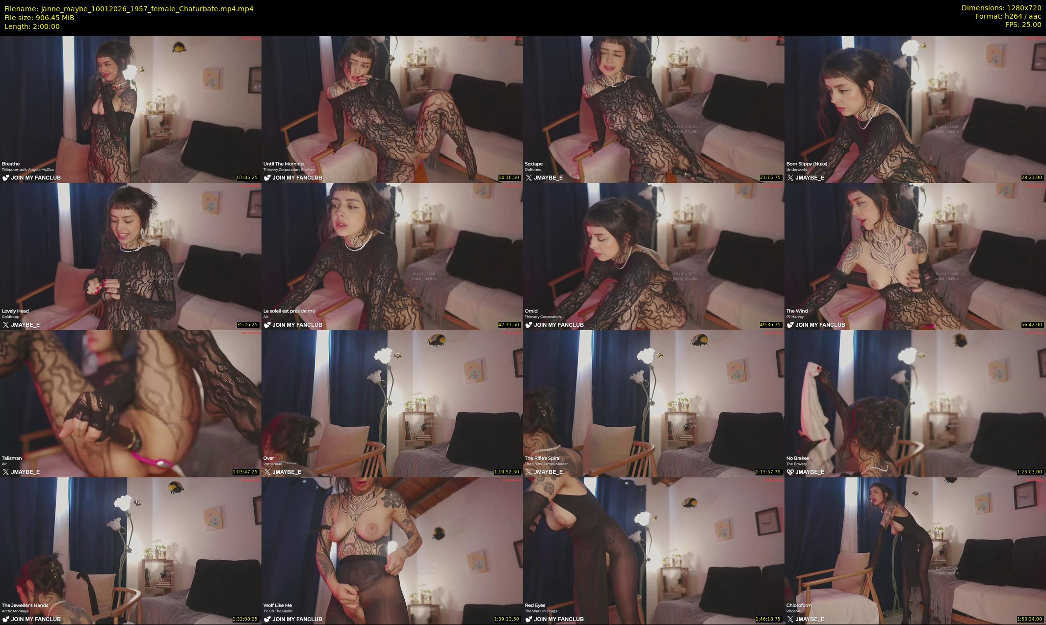 janne_maybe — 120 minute Chaturbate female cam show recording, 720p, Jan 10, 2026