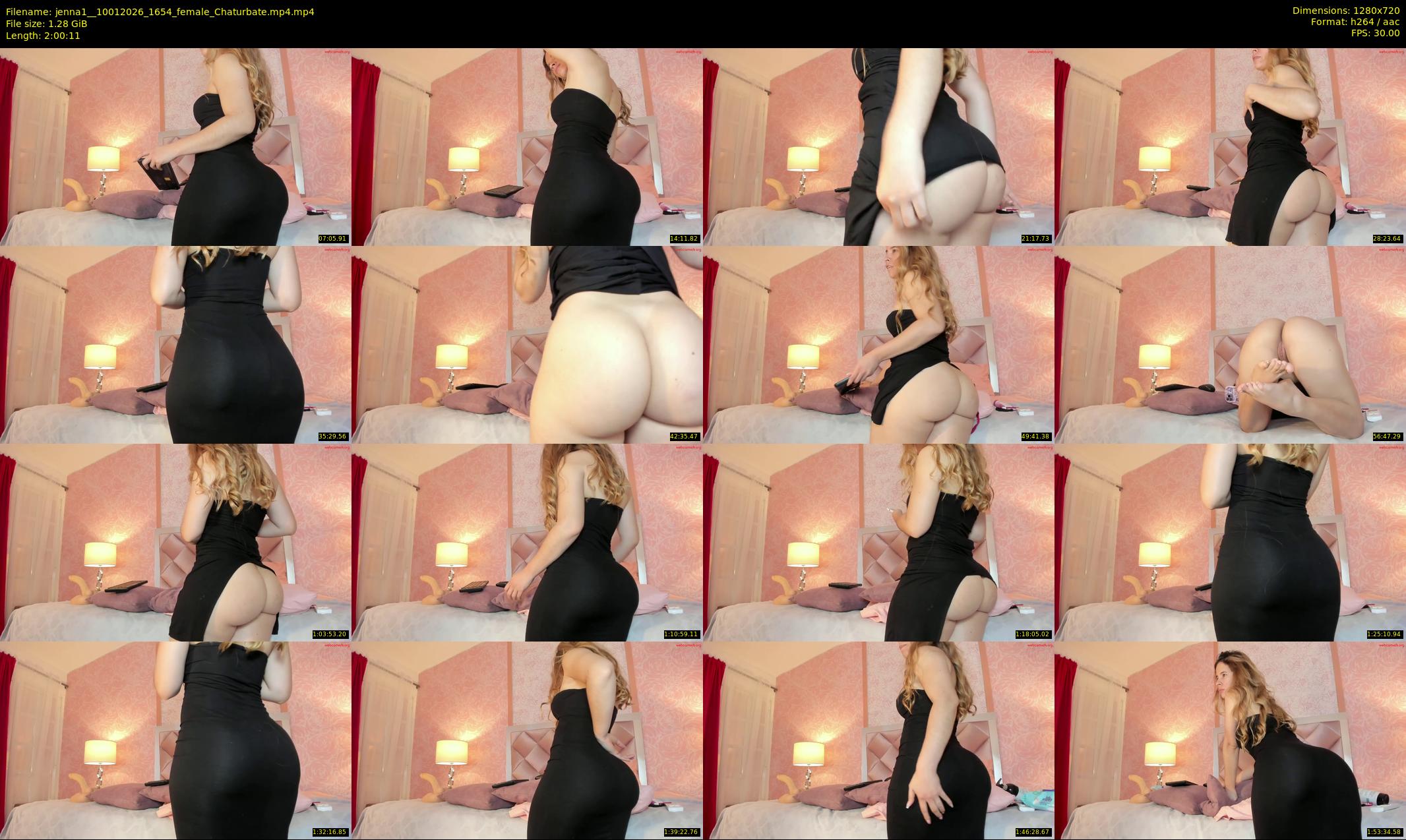 jenna1_ — 121 minute Chaturbate female cam show recording, 720p, Jan 10, 2026