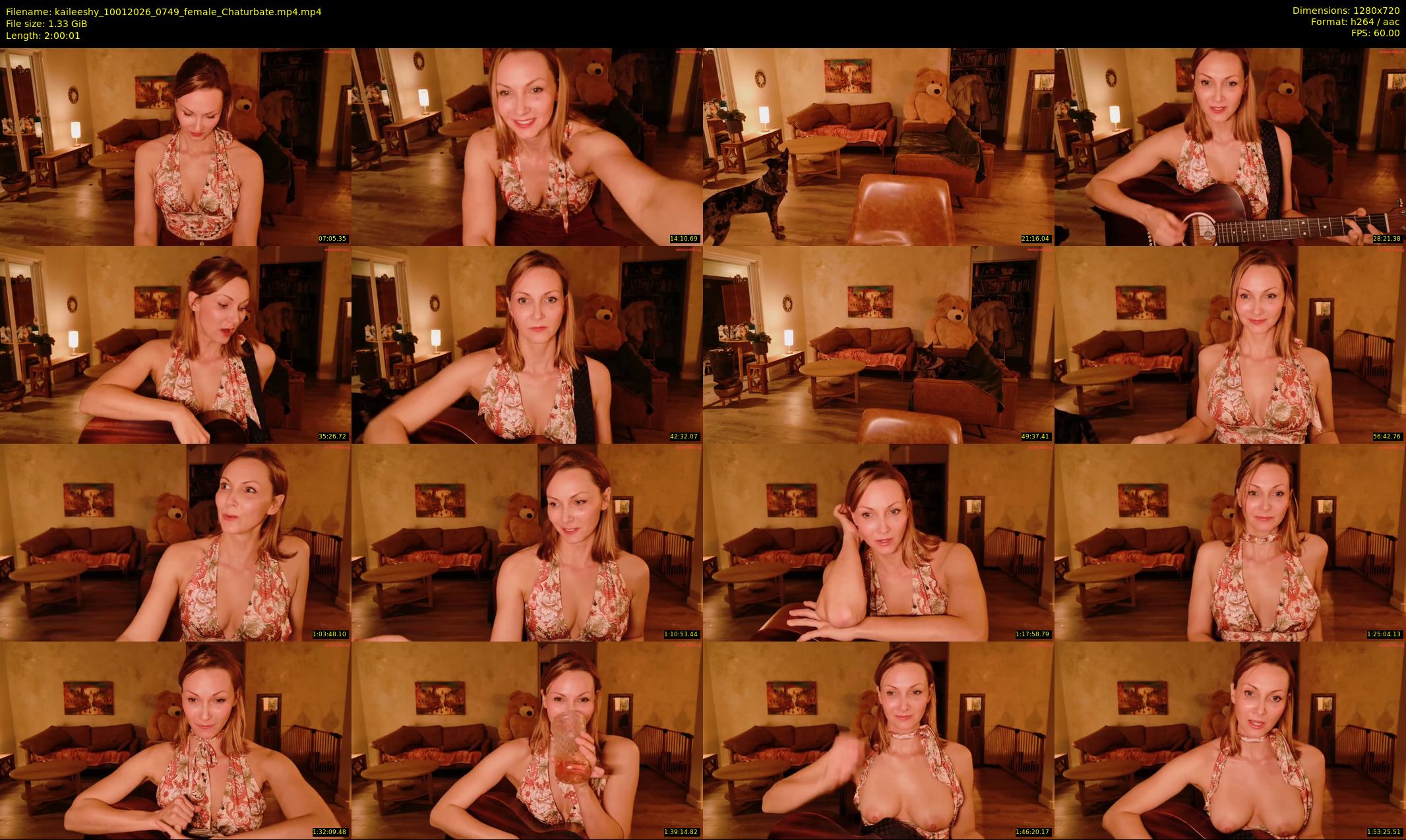 kaileeshy — 121 minute Chaturbate female cam show recording, 720p, Jan 10, 2026