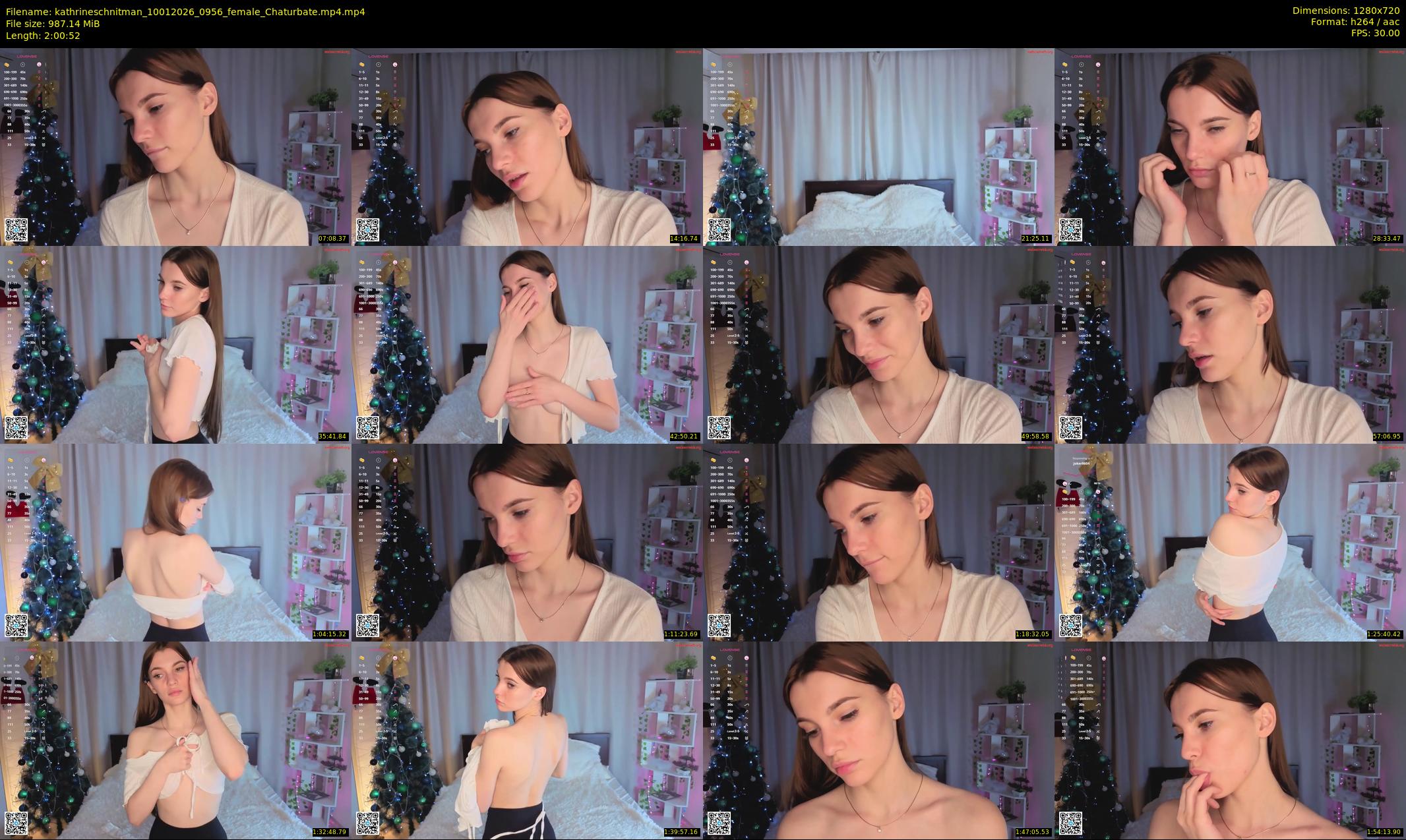 kathrineschnitman — 121 minute Chaturbate female cam show recording, 720p, Jan 10, 2026