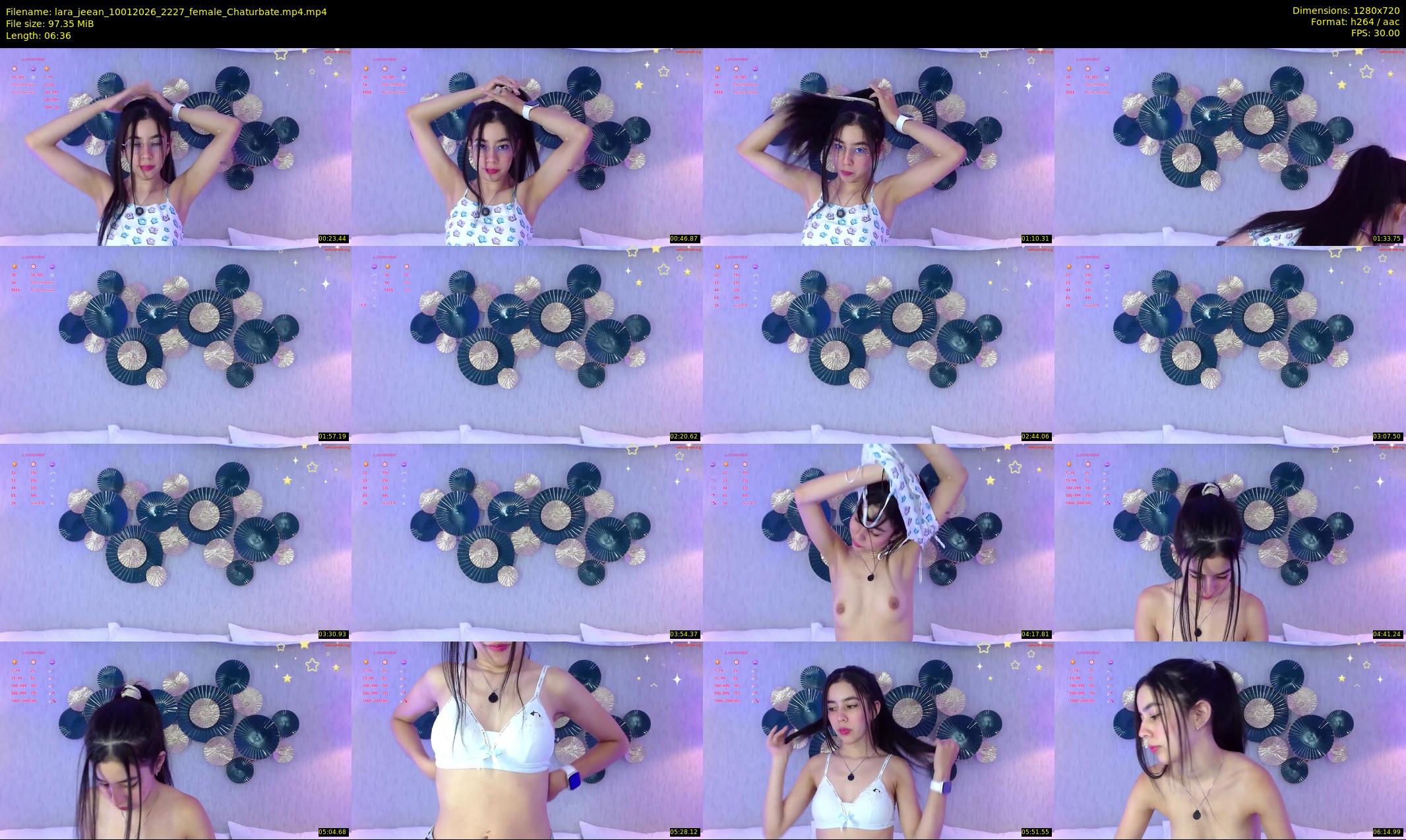 lara_jeean — 7 minute Chaturbate female cam show recording, 720p, Jan 10, 2026