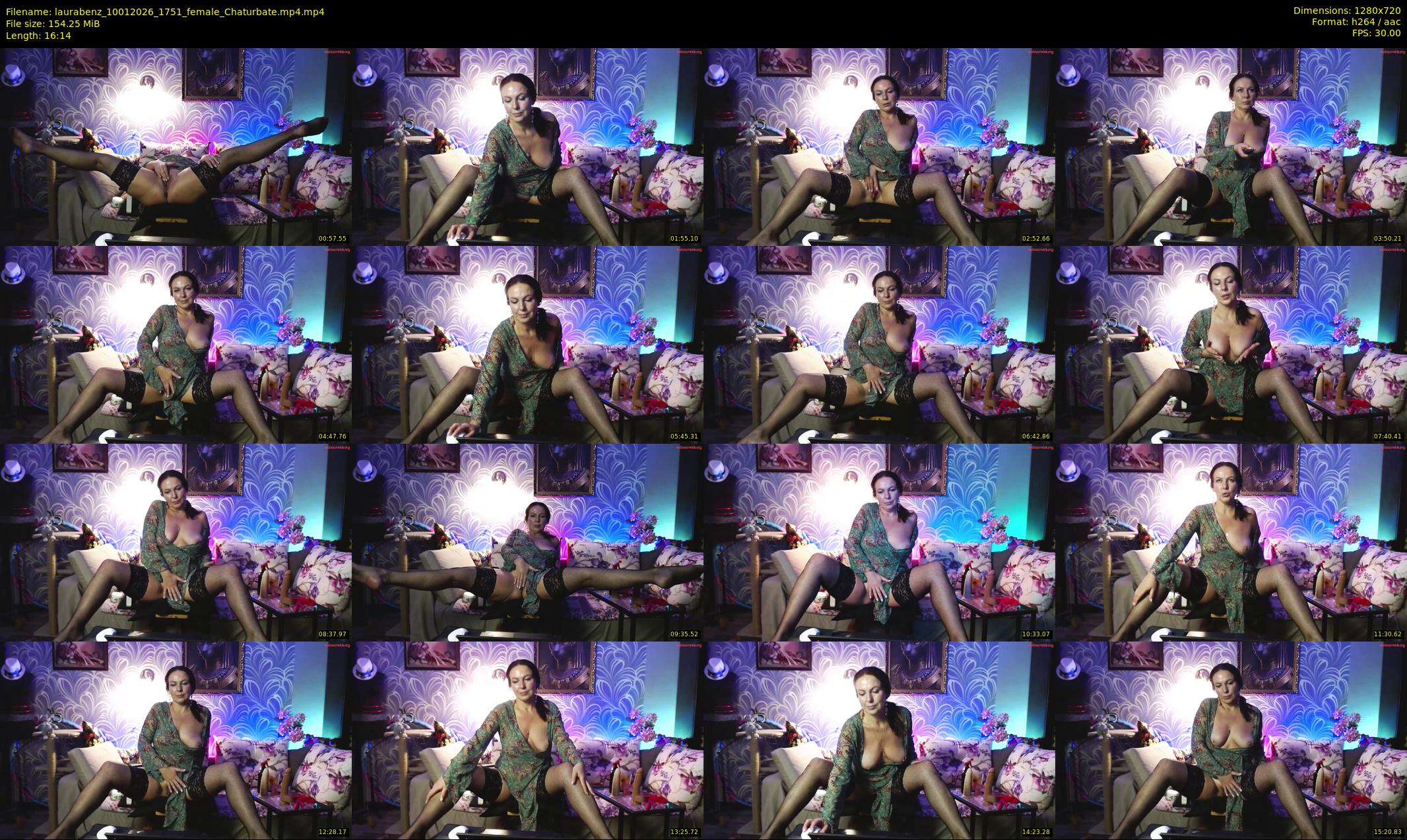 laurabenz — 17 minute Chaturbate female cam show recording, 720p, Jan 10, 2026