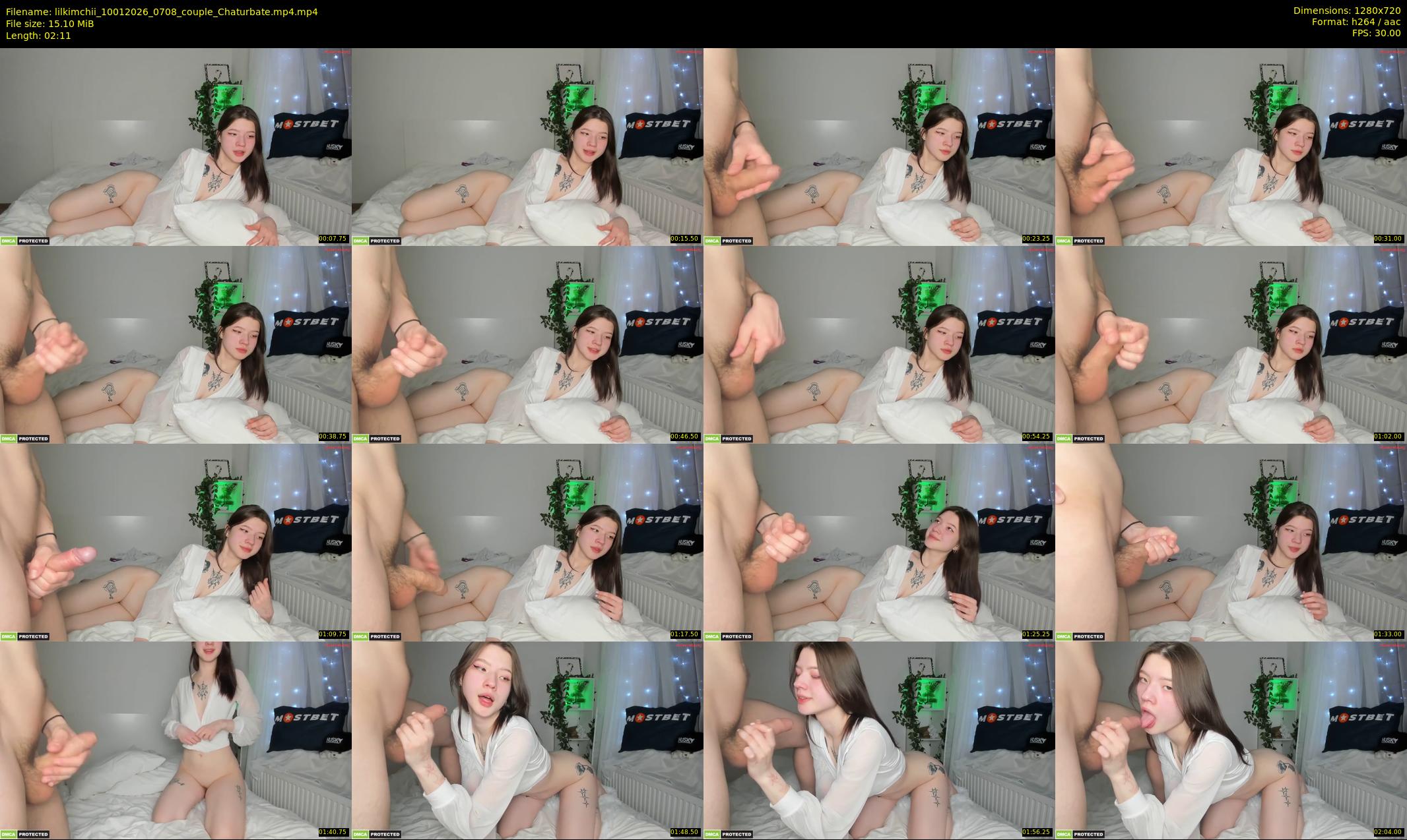 lilkimchii — 3 minute Chaturbate couple cam show recording, 720p, Jan 10, 2026