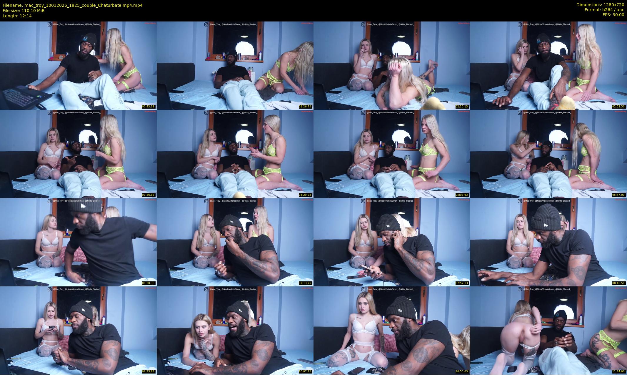 mac_troy — 13 minute Chaturbate couple cam show recording, 720p, Jan 10, 2026