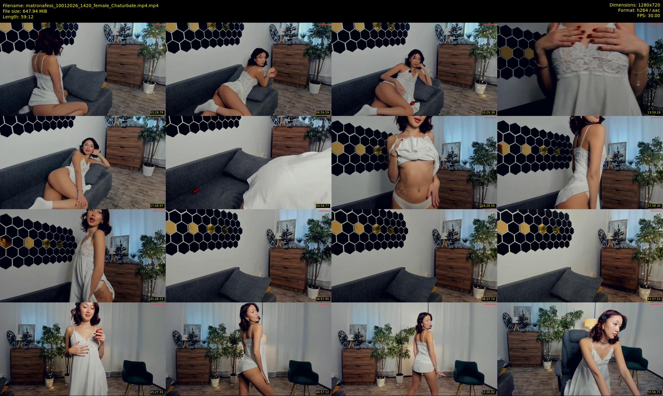matronafess — 60 minute Chaturbate female cam show recording, 720p, Jan 10, 2026
