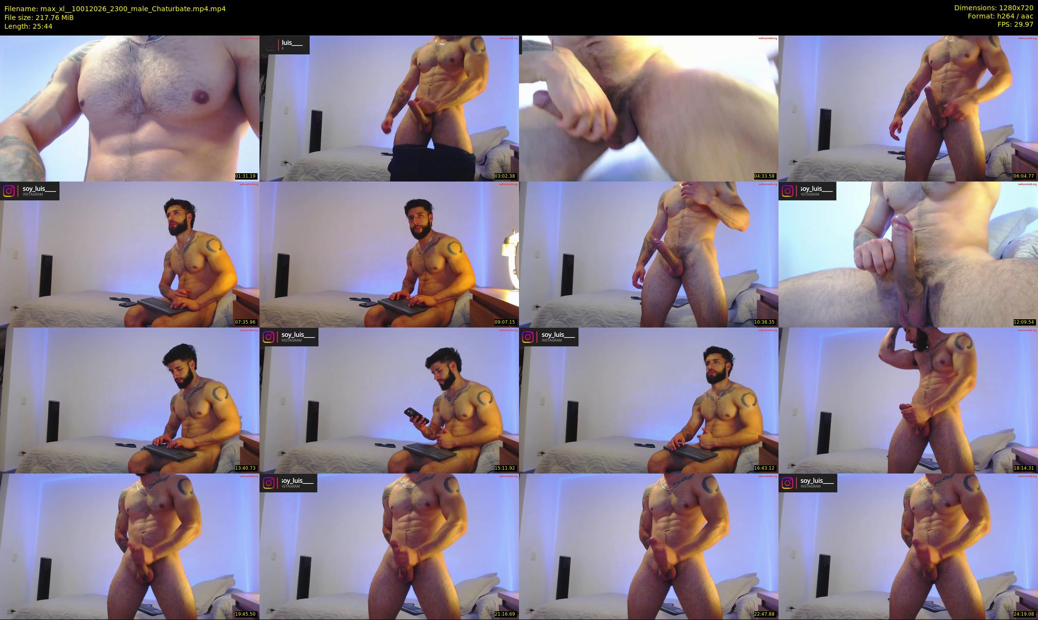 max_xl_ — 26 minute Chaturbate male cam show recording, 720p, Jan 10, 2026