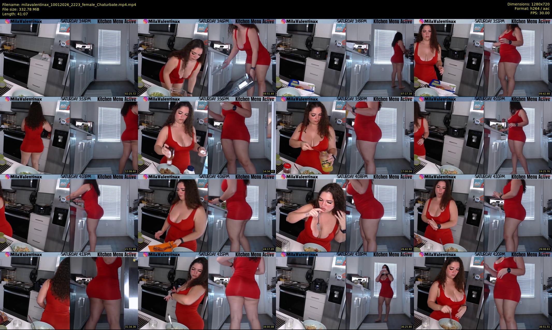 milavalentinax — 42 minute Chaturbate female cam show recording, 720p, Jan 10, 2026
