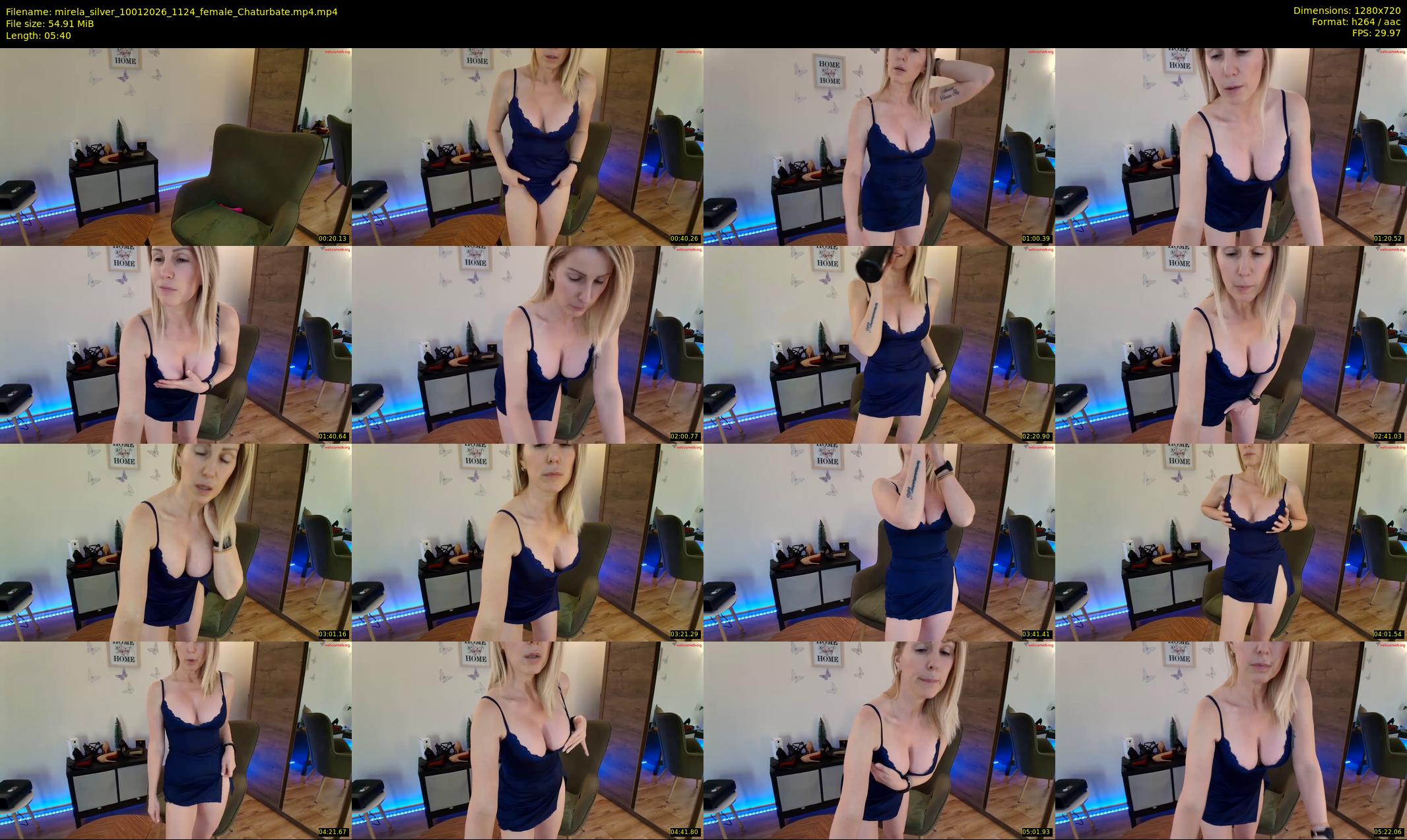 mirela_silver — 6 minute Chaturbate female cam show recording, 720p, Jan 10, 2026