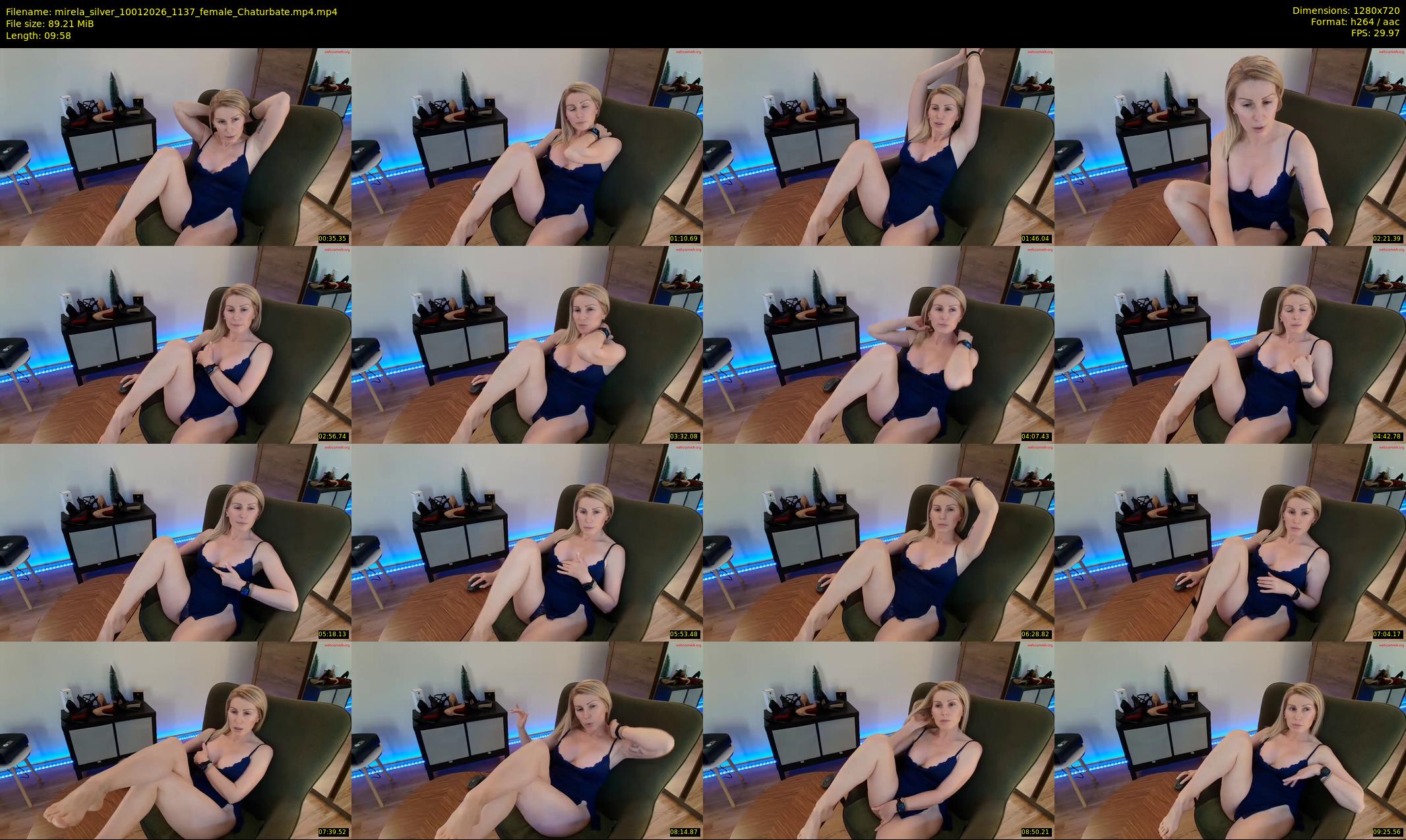 mirela_silver — 10 minute Chaturbate female cam show recording, 720p, Jan 10, 2026
