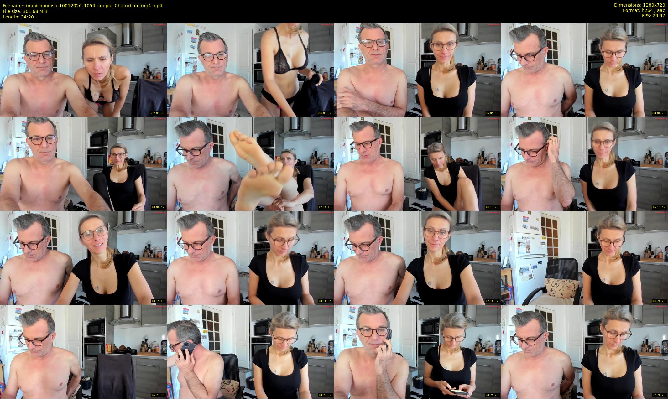 munishpunish — 35 minute Chaturbate couple cam show recording, 720p, Jan 10, 2026