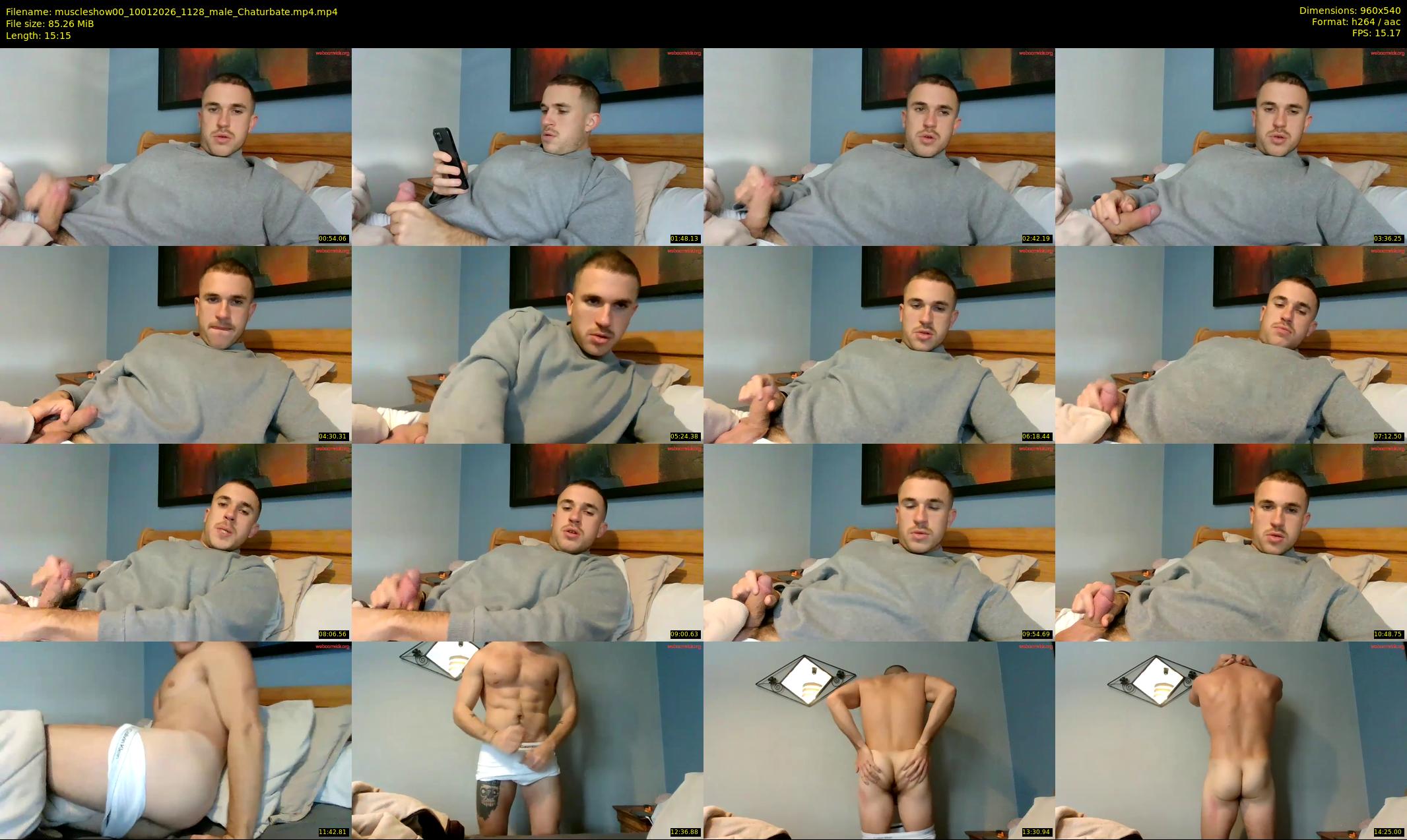 muscleshow00 — 16 minute Chaturbate male cam show recording, 480p, Jan 10, 2026