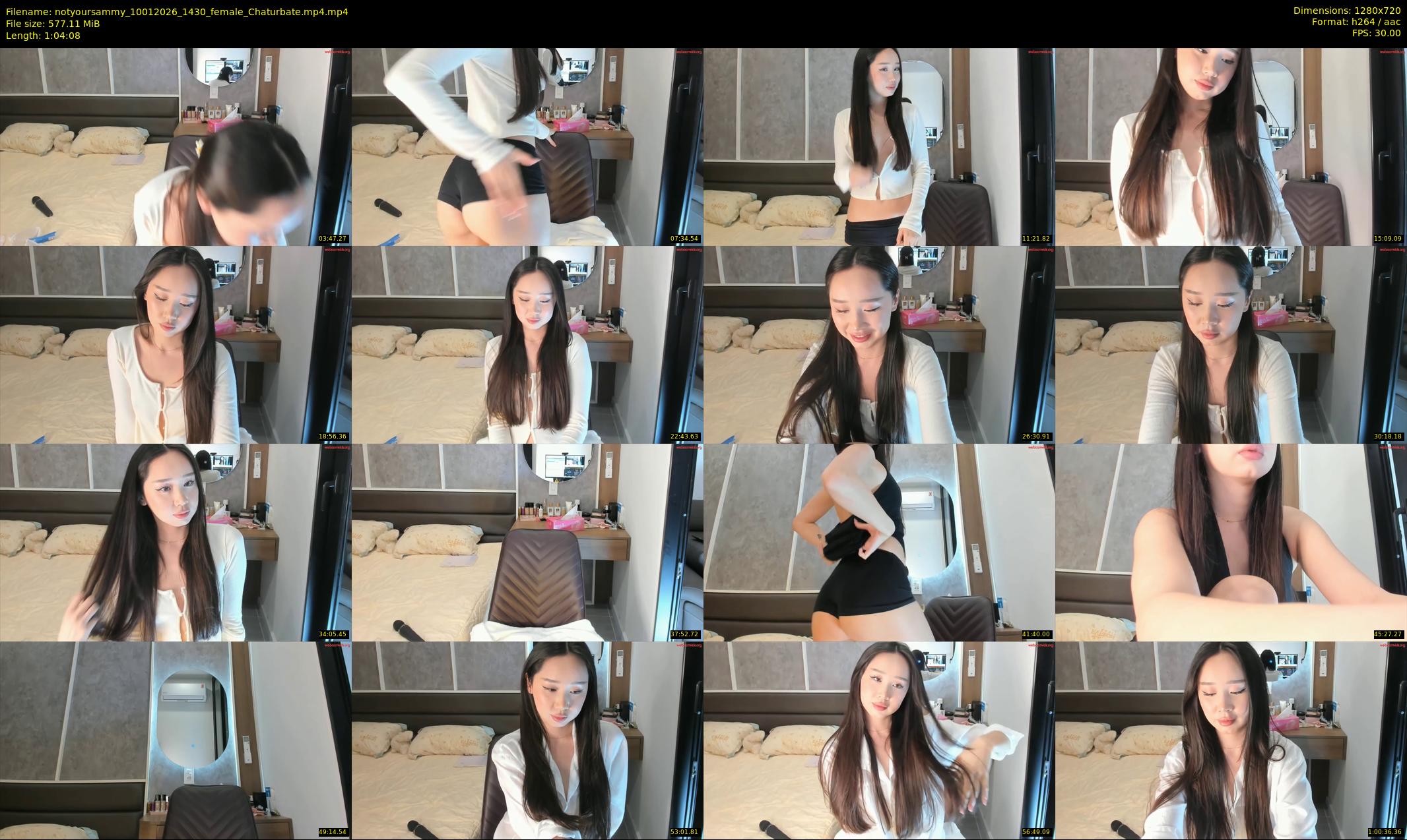 notyoursammy — 65 minute Chaturbate female cam show recording, 720p, Jan 10, 2026