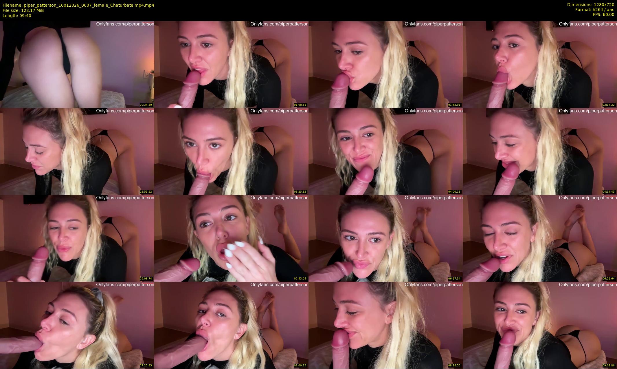 piper_patterson — 10 minute Chaturbate female cam show recording, 720p, Jan 10, 2026