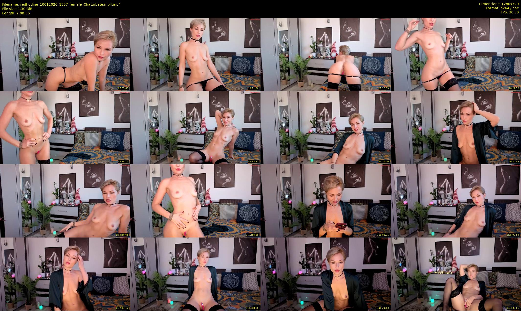 redhotline — 121 minute Chaturbate female cam show recording, 720p, Jan 10, 2026