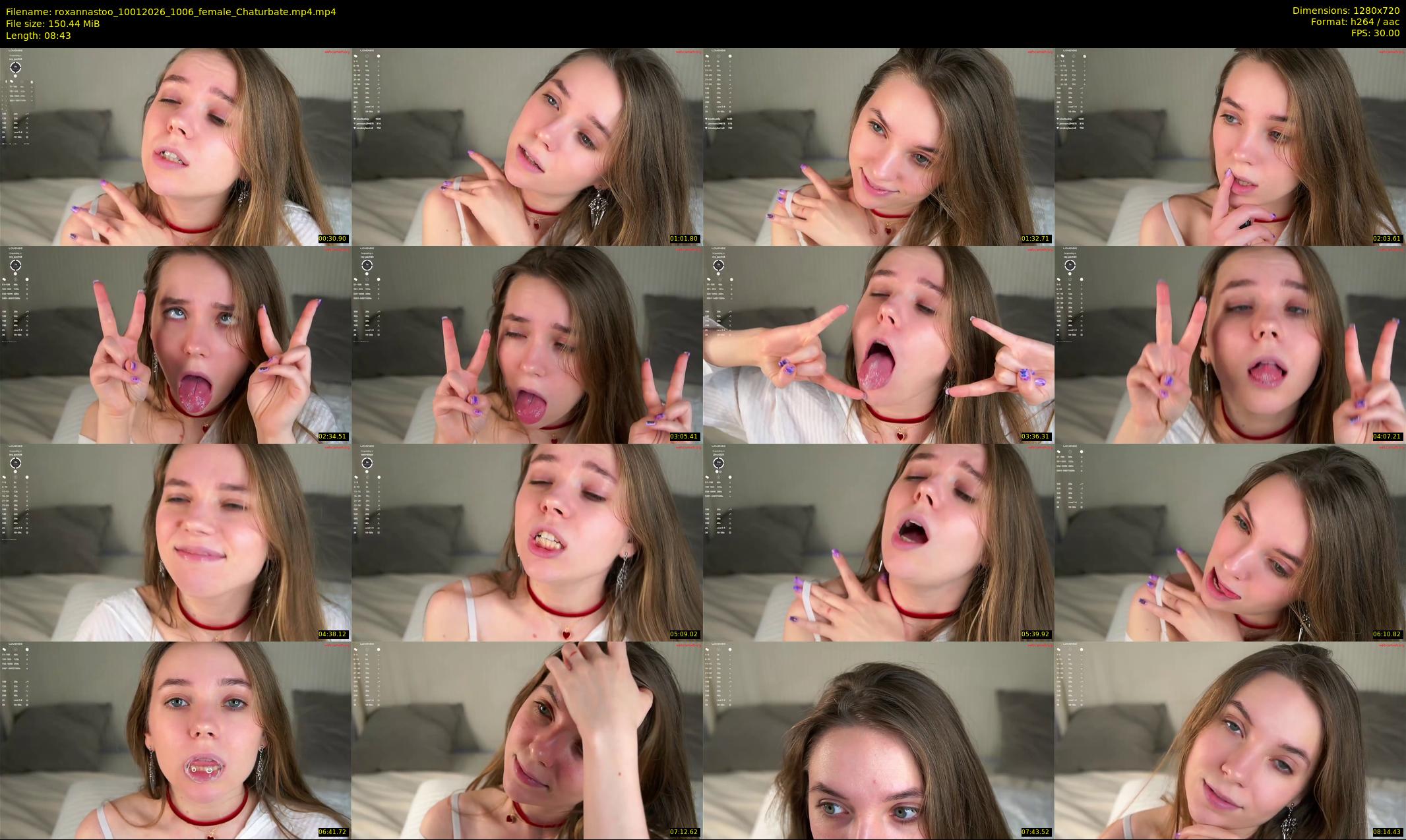 roxannastoo — 9 minute Chaturbate female cam show recording, 720p, Jan 10, 2026