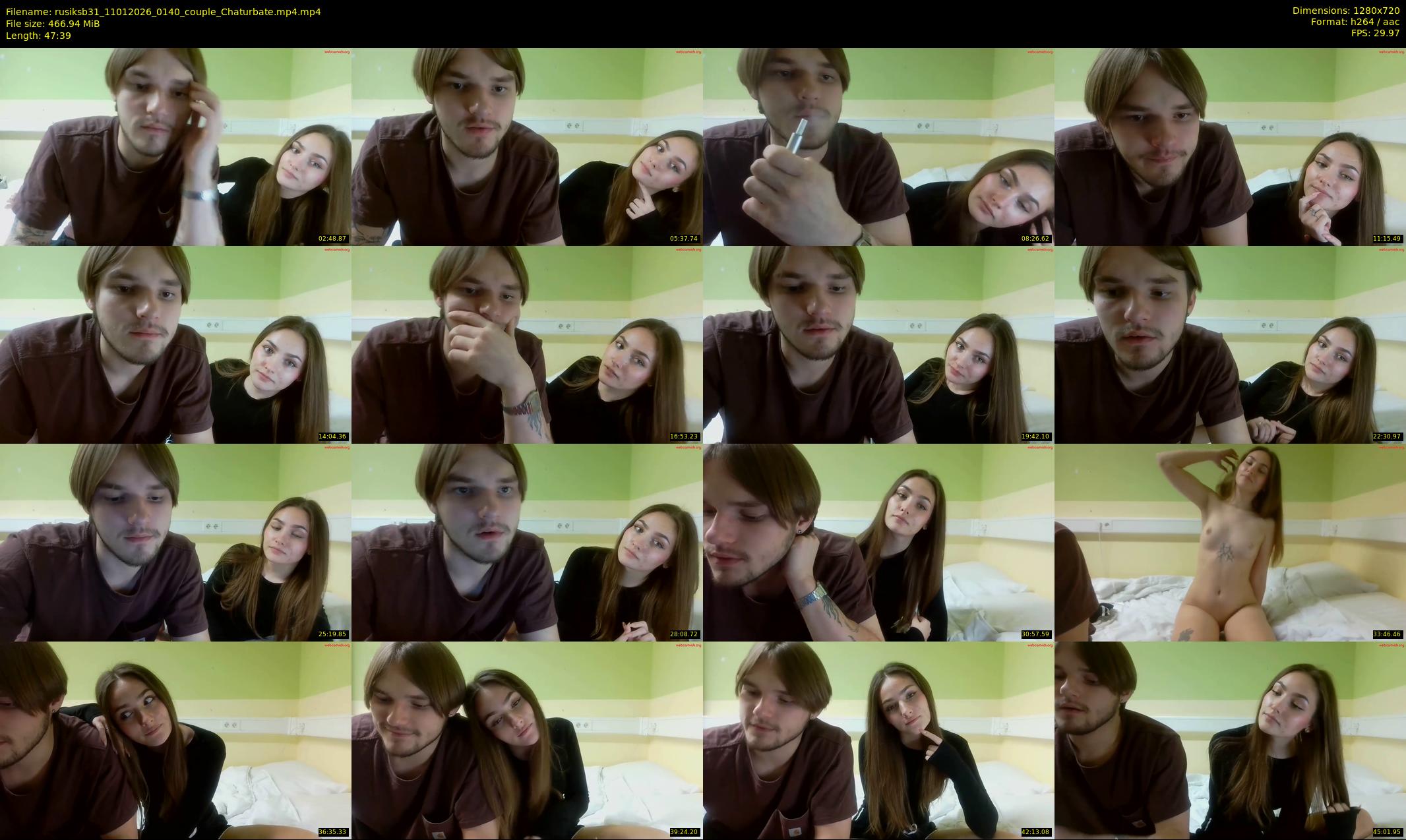 rusiksb31 — 48 minute Chaturbate couple cam show recording, 720p, Jan 11, 2026