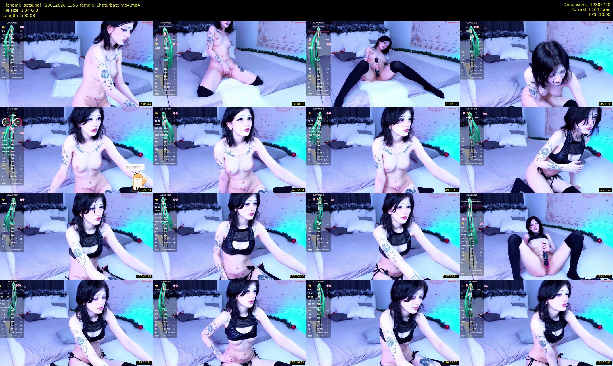 setsunai_ — 121 minute Chaturbate female cam show recording, 720p, Jan 10, 2026